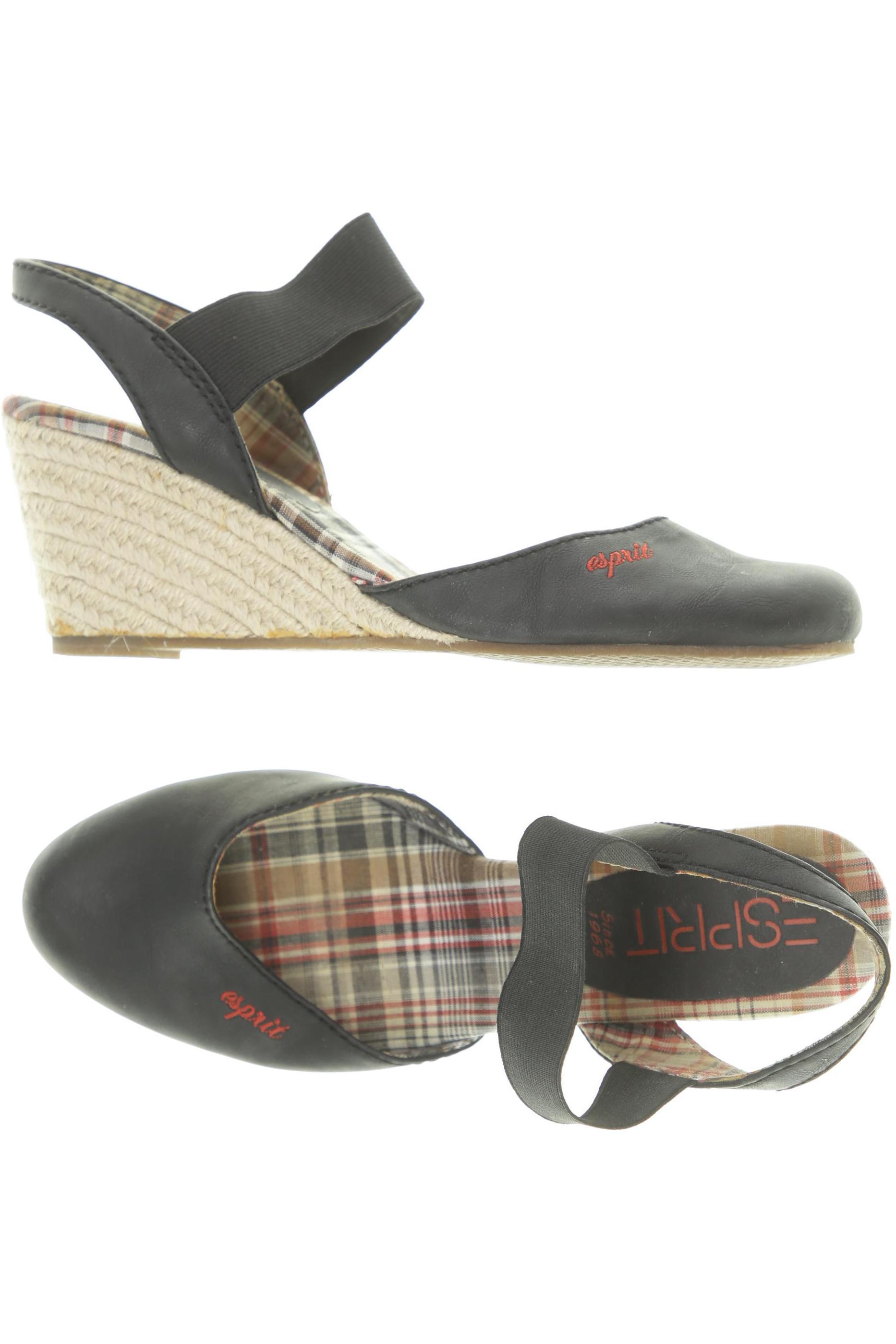 

Esprit Damen Sandale, schwarz, Gr. 37