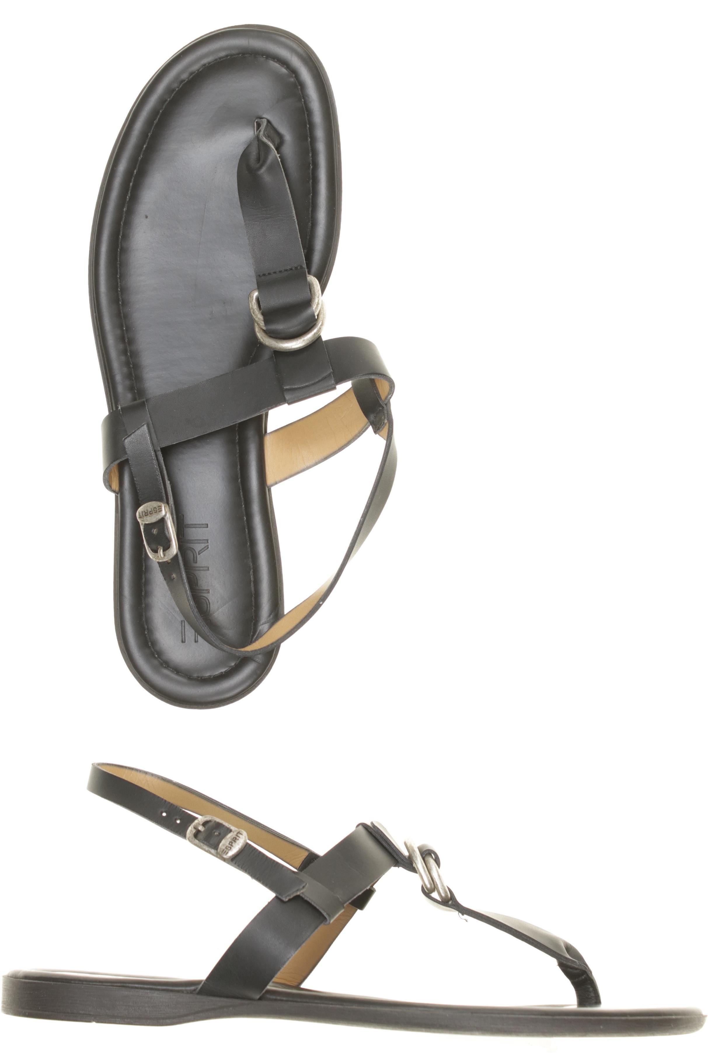 

Esprit Damen Sandale, schwarz, Gr. 40