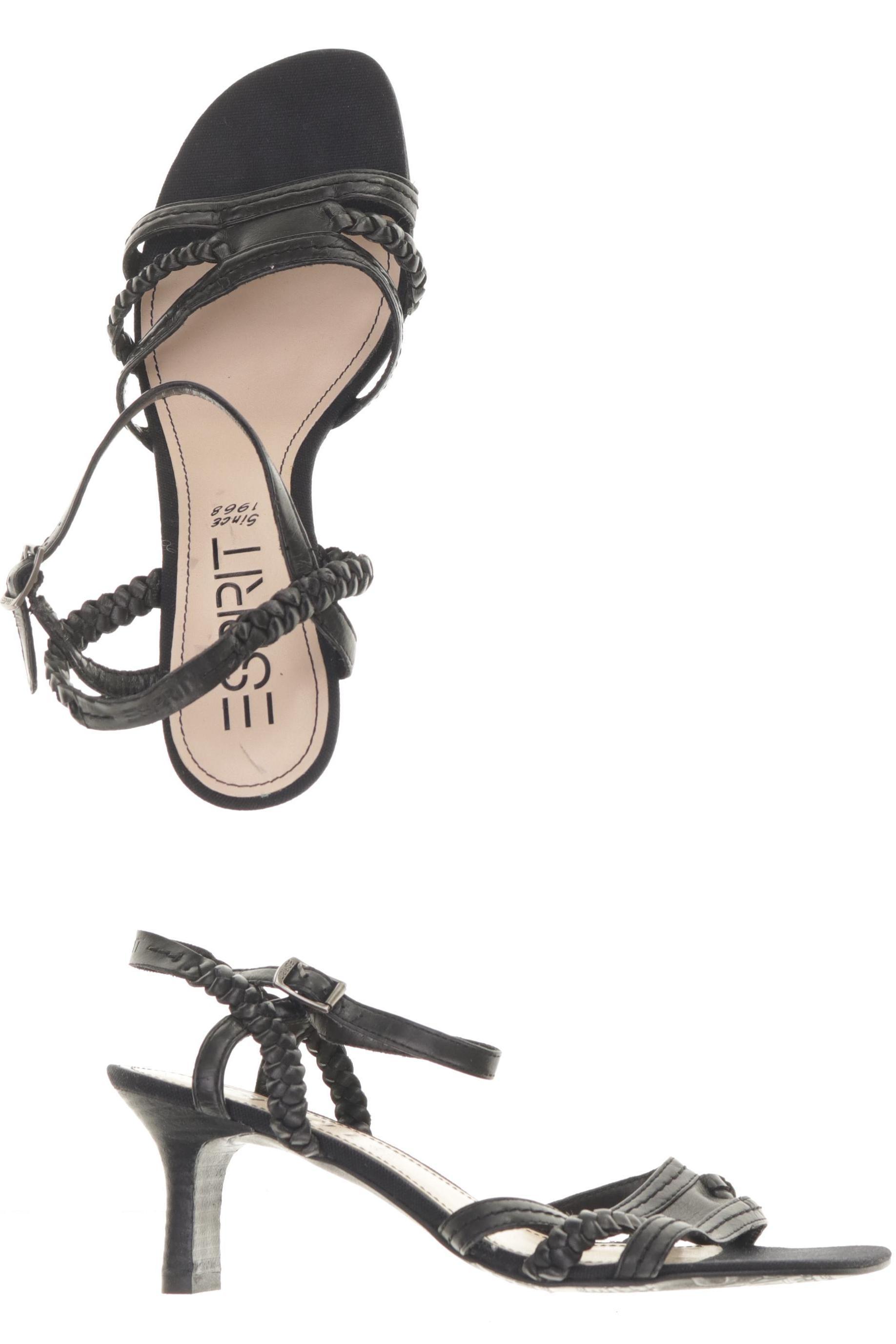 

Esprit Damen Sandale, schwarz, Gr. 37