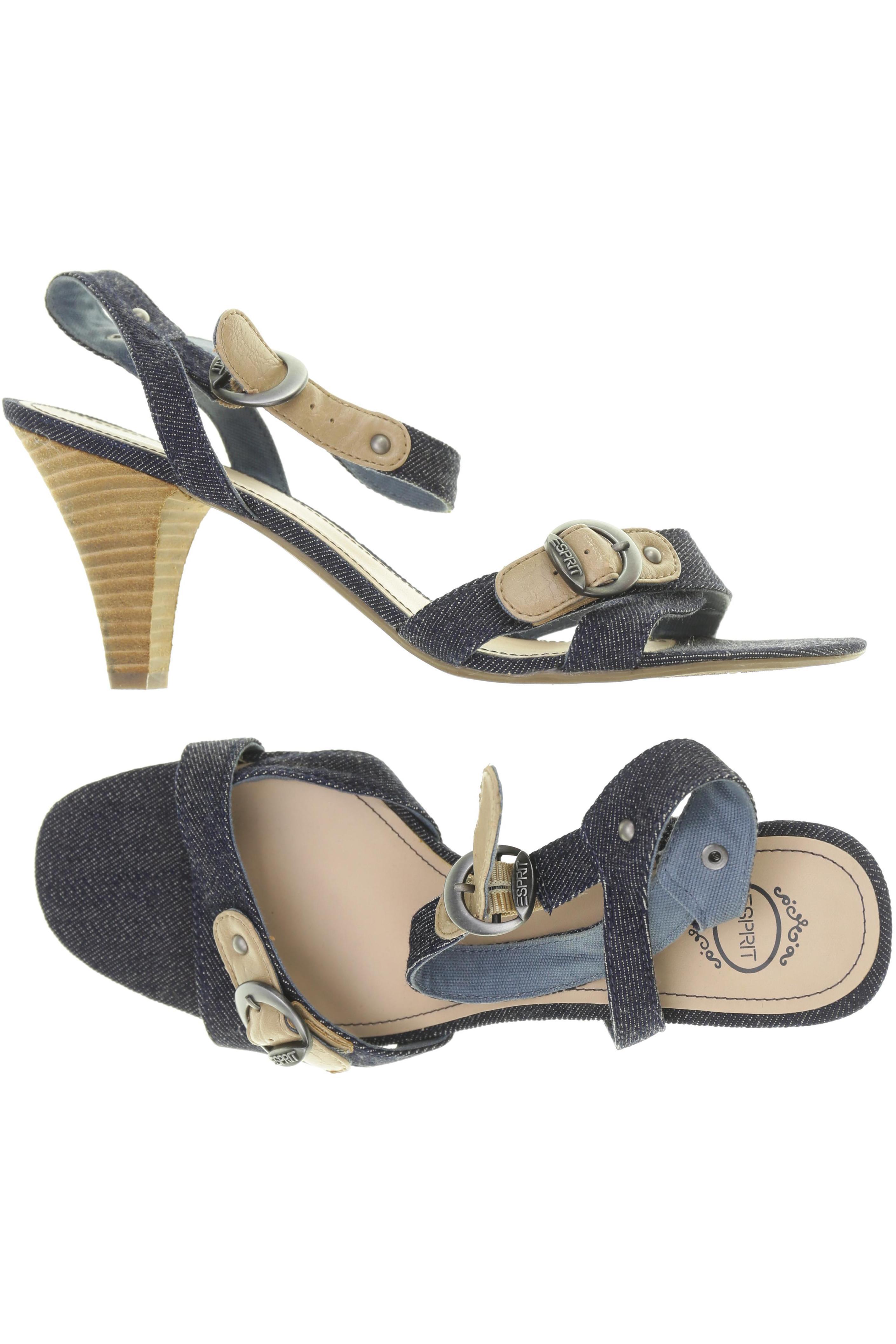 

Esprit Damen Sandale, blau, Gr. 41