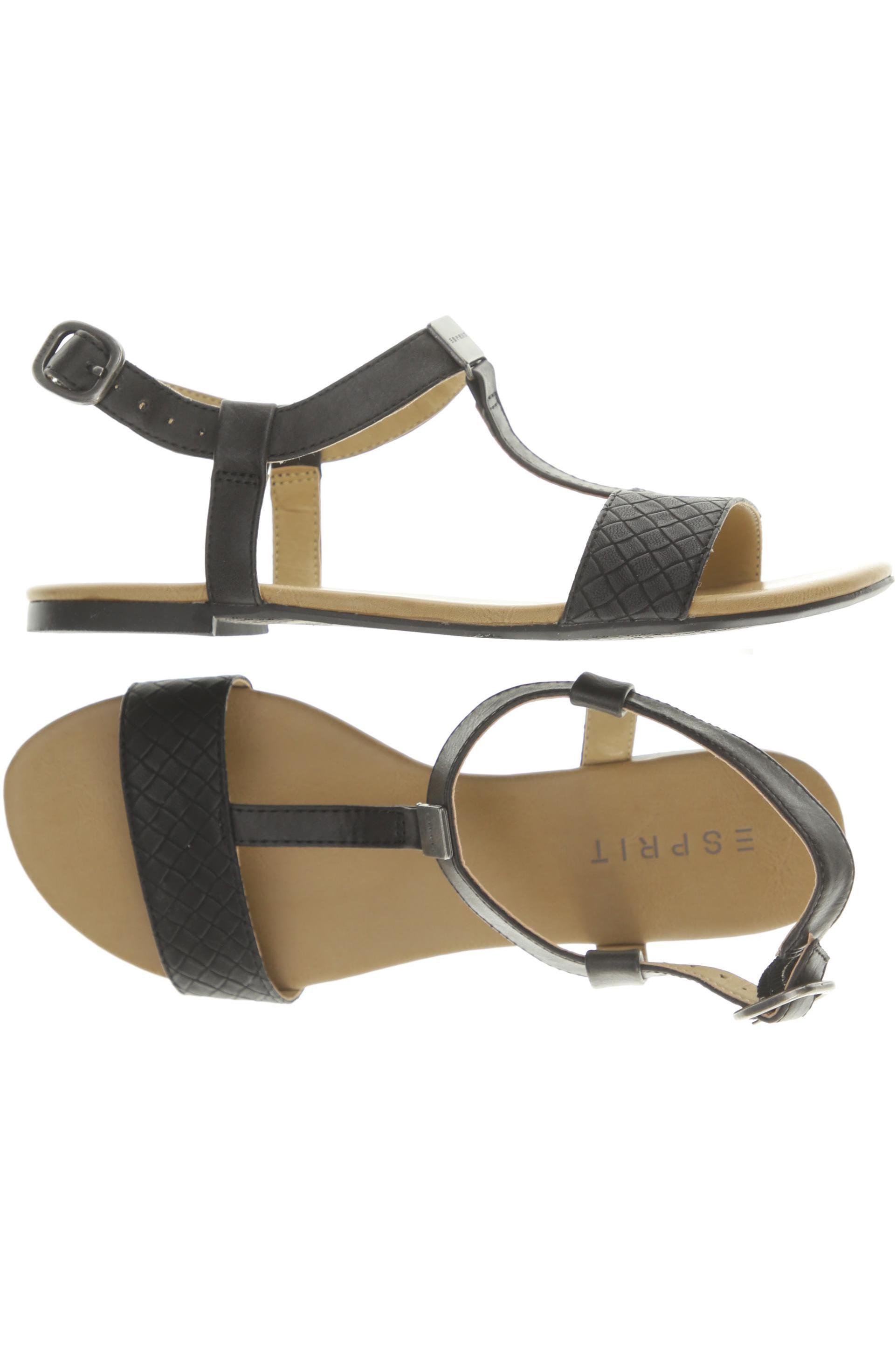 

Esprit Damen Sandale, schwarz, Gr. 38