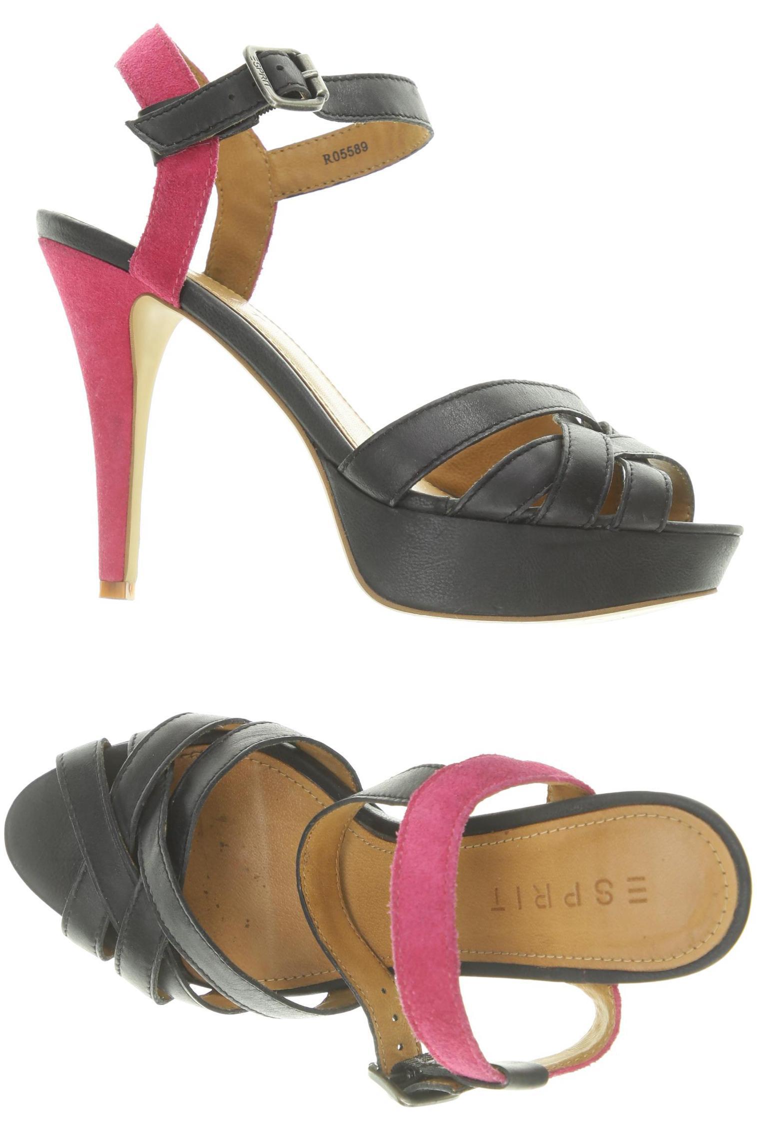 

Esprit Damen Sandale, schwarz, Gr. 38