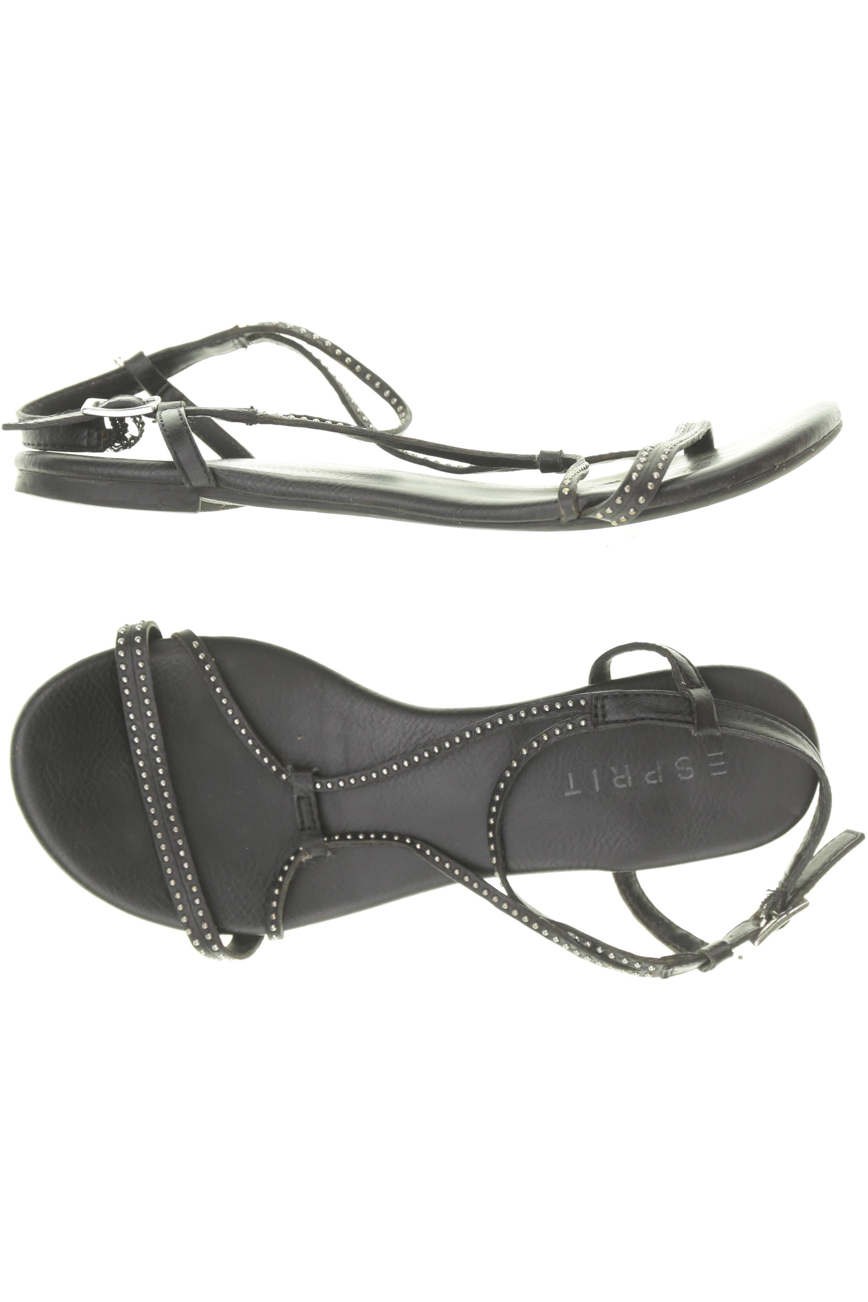 

Esprit Damen Sandale, schwarz, Gr. 37