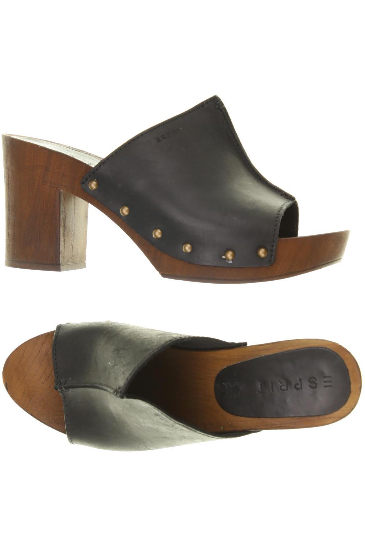 

Esprit Damen Sandale, schwarz, Gr. 38