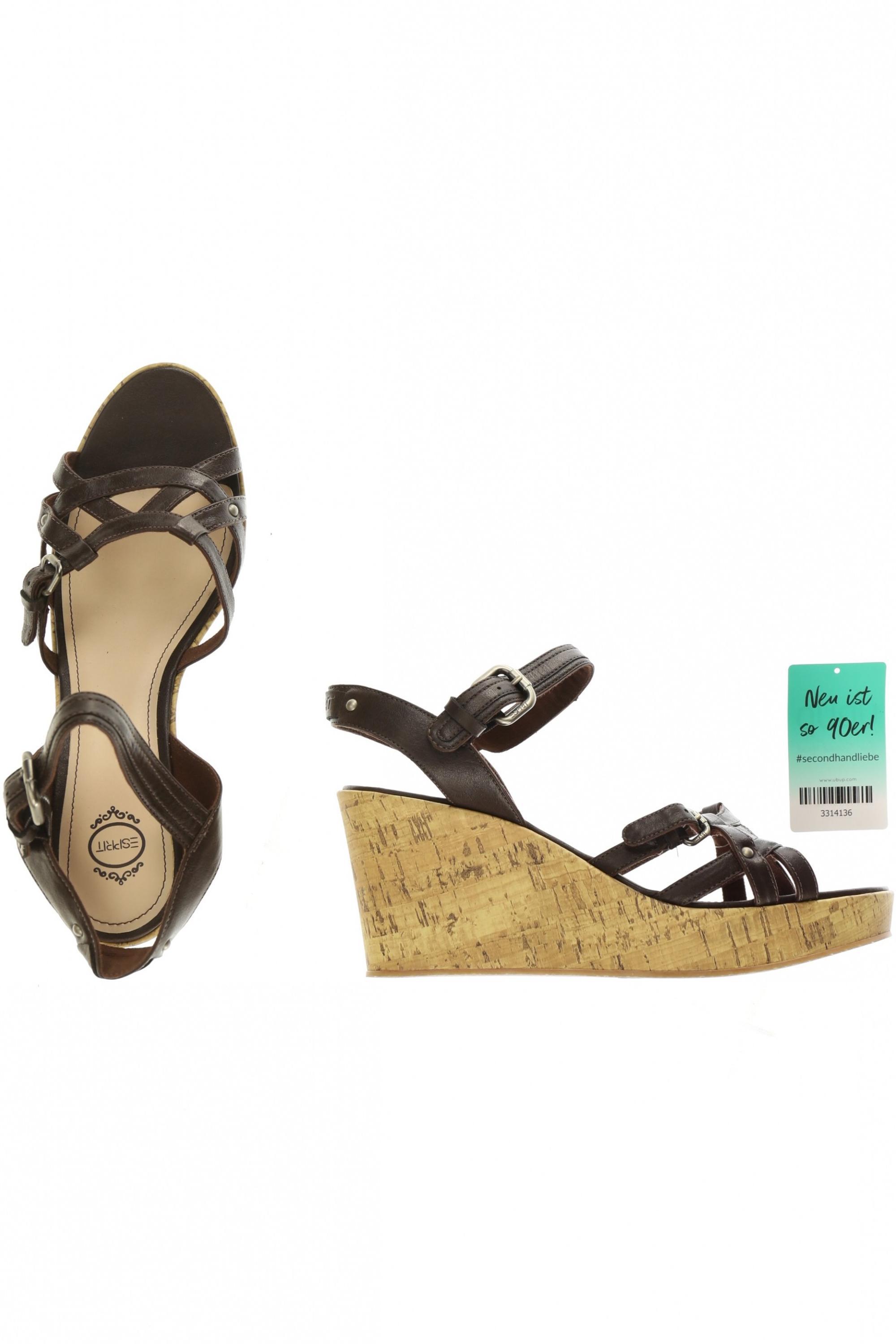 

Esprit Damen Sandale, braun, Gr. 42