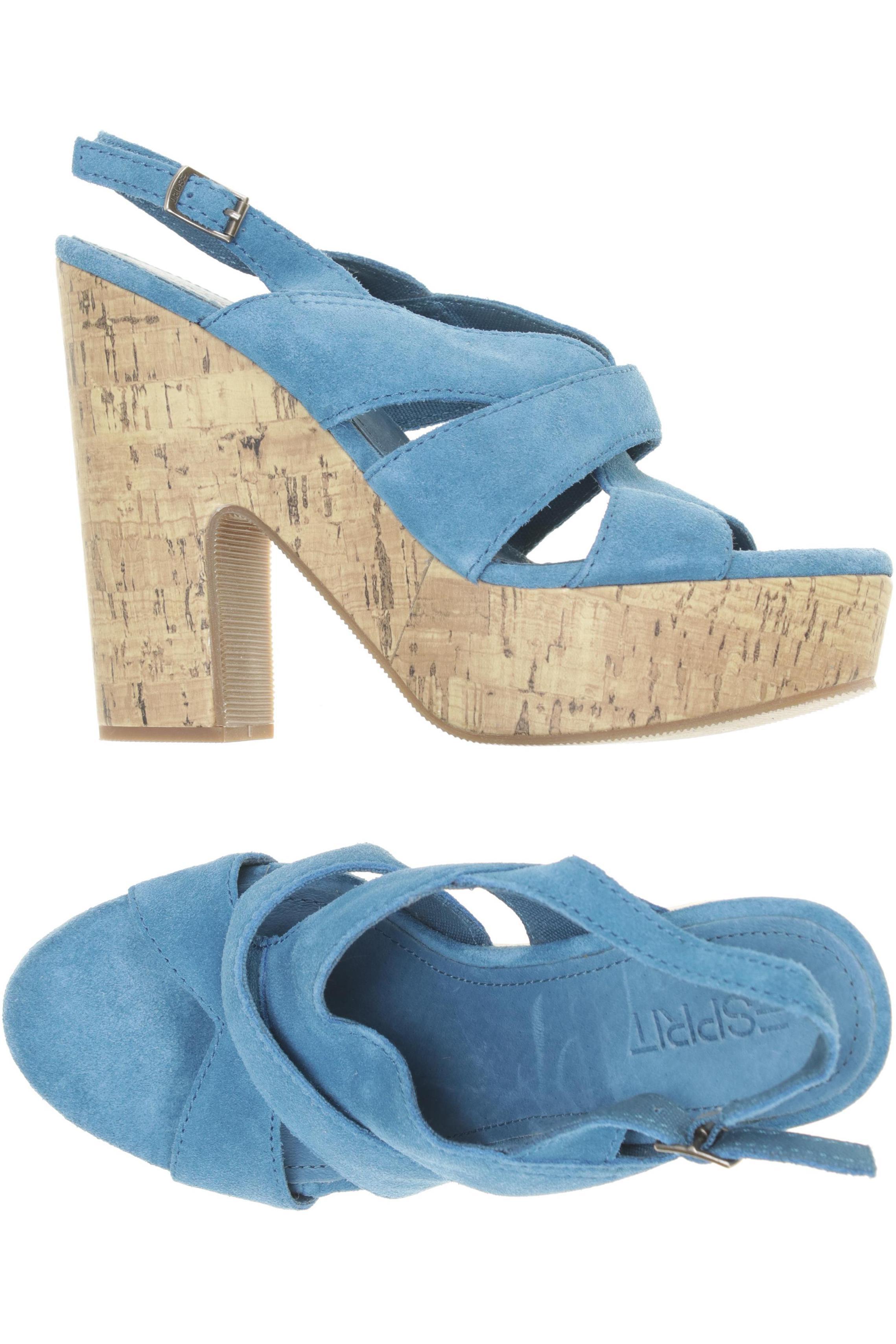 

Esprit Damen Sandale, blau, Gr. 38