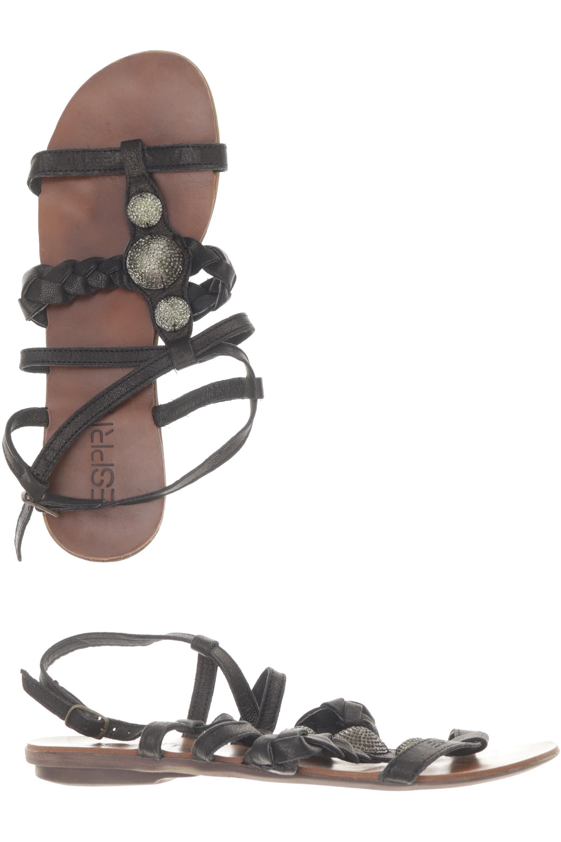 

Esprit Damen Sandale, schwarz, Gr. 38