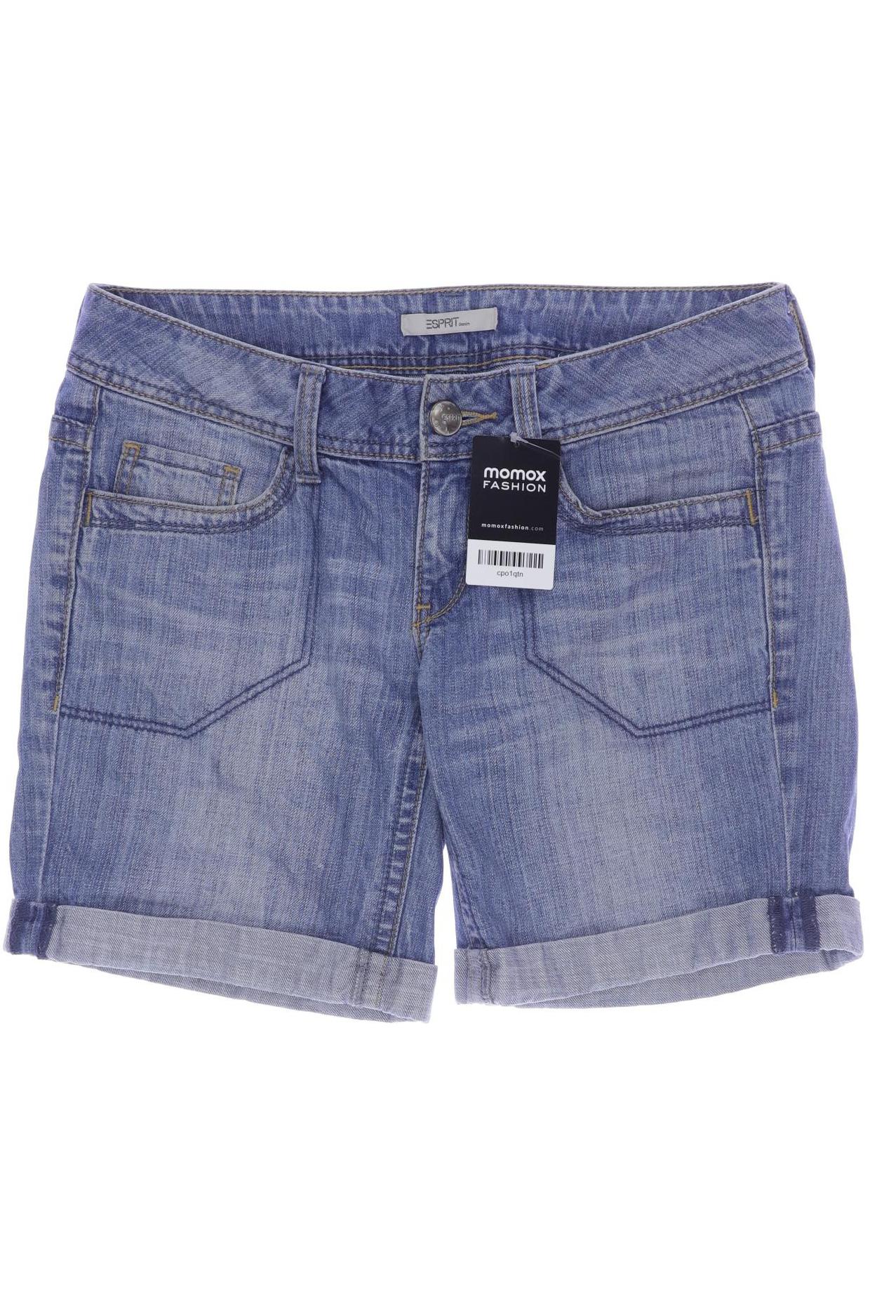 

Esprit Damen Shorts, blau, Gr. 28