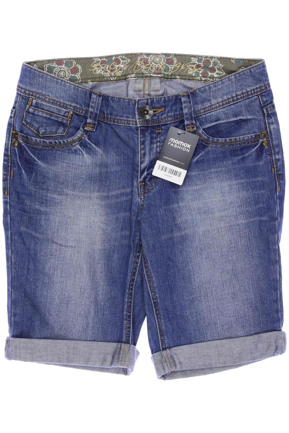 

Esprit Damen Shorts, blau, Gr. 28
