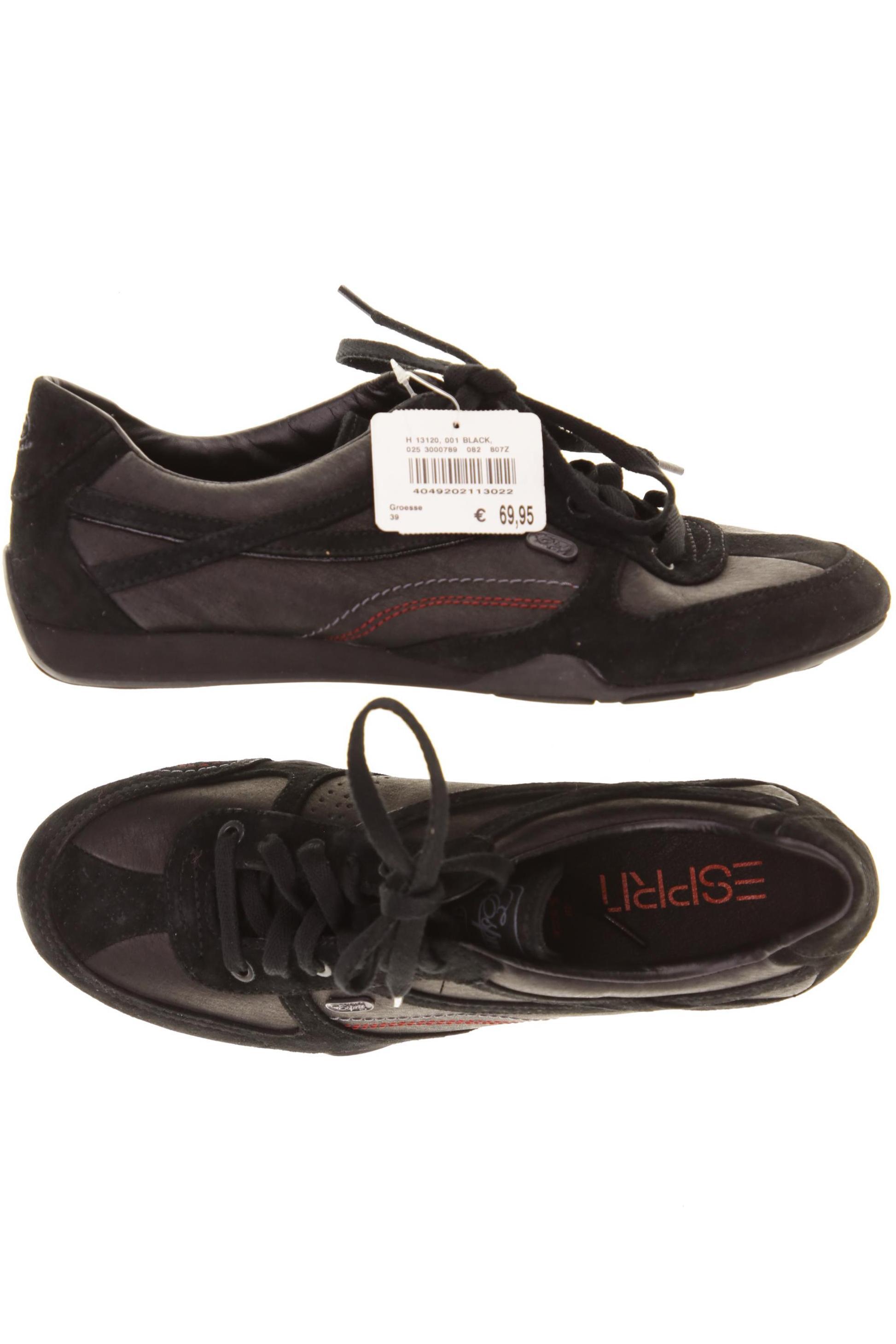 

Esprit Damen Sneakers, schwarz, Gr. 39
