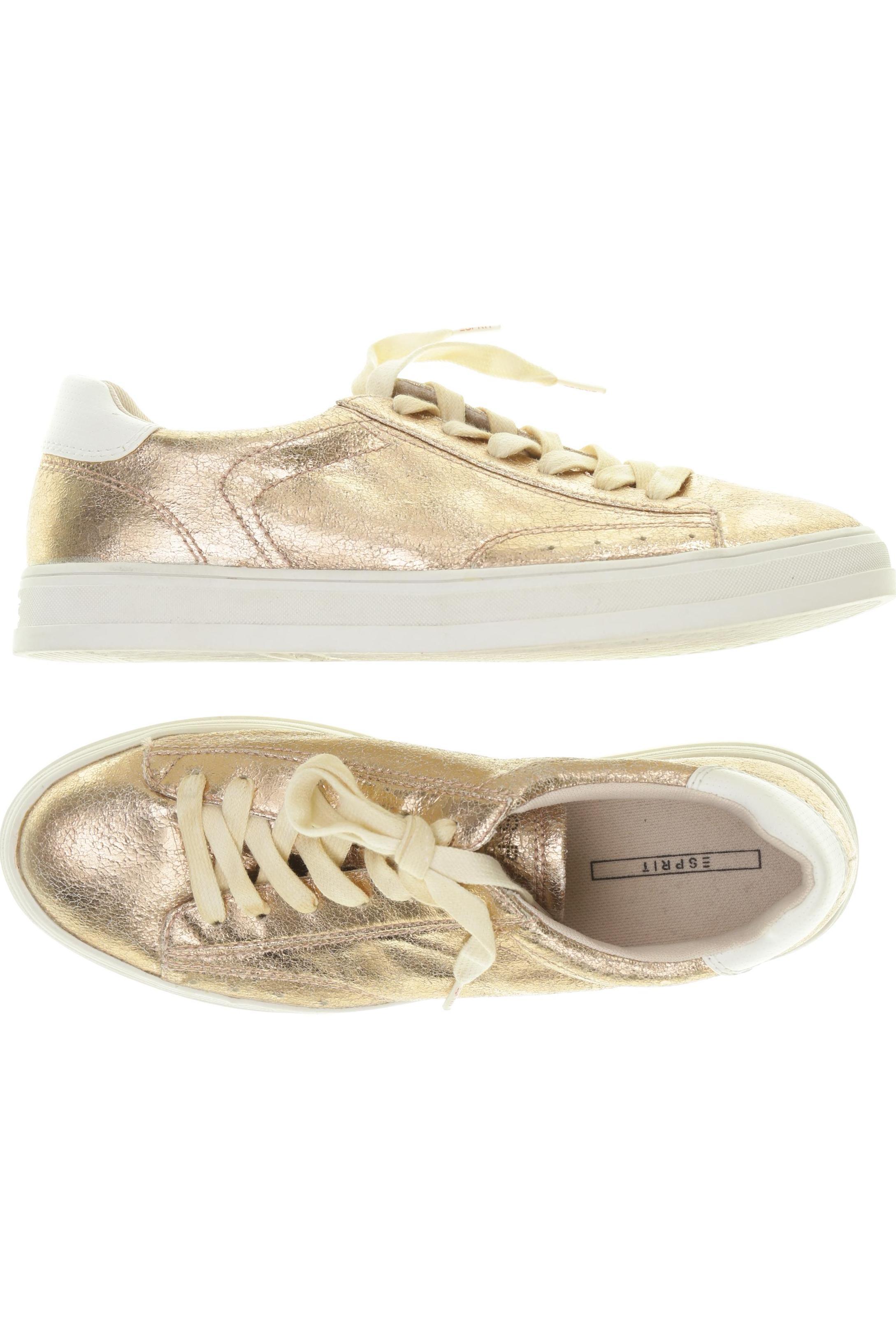 

Esprit Damen Sneakers, gold, Gr. 40
