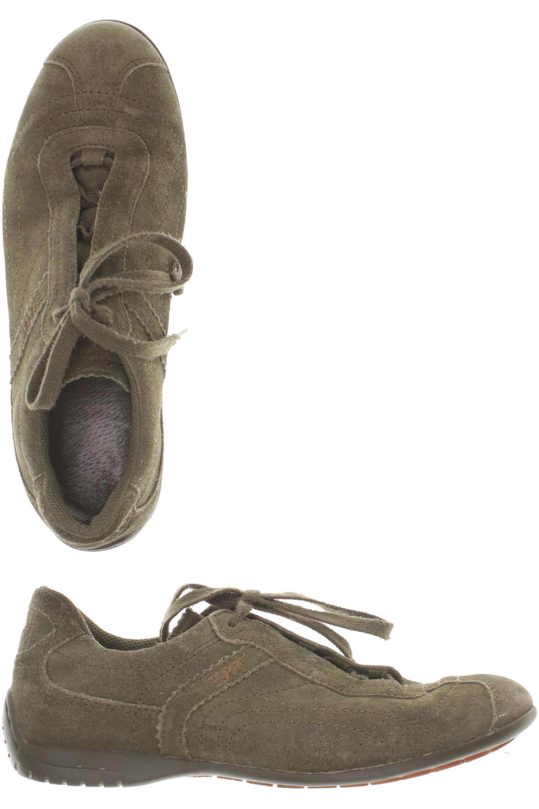 

Esprit Damen Sneakers, grün, Gr. 38