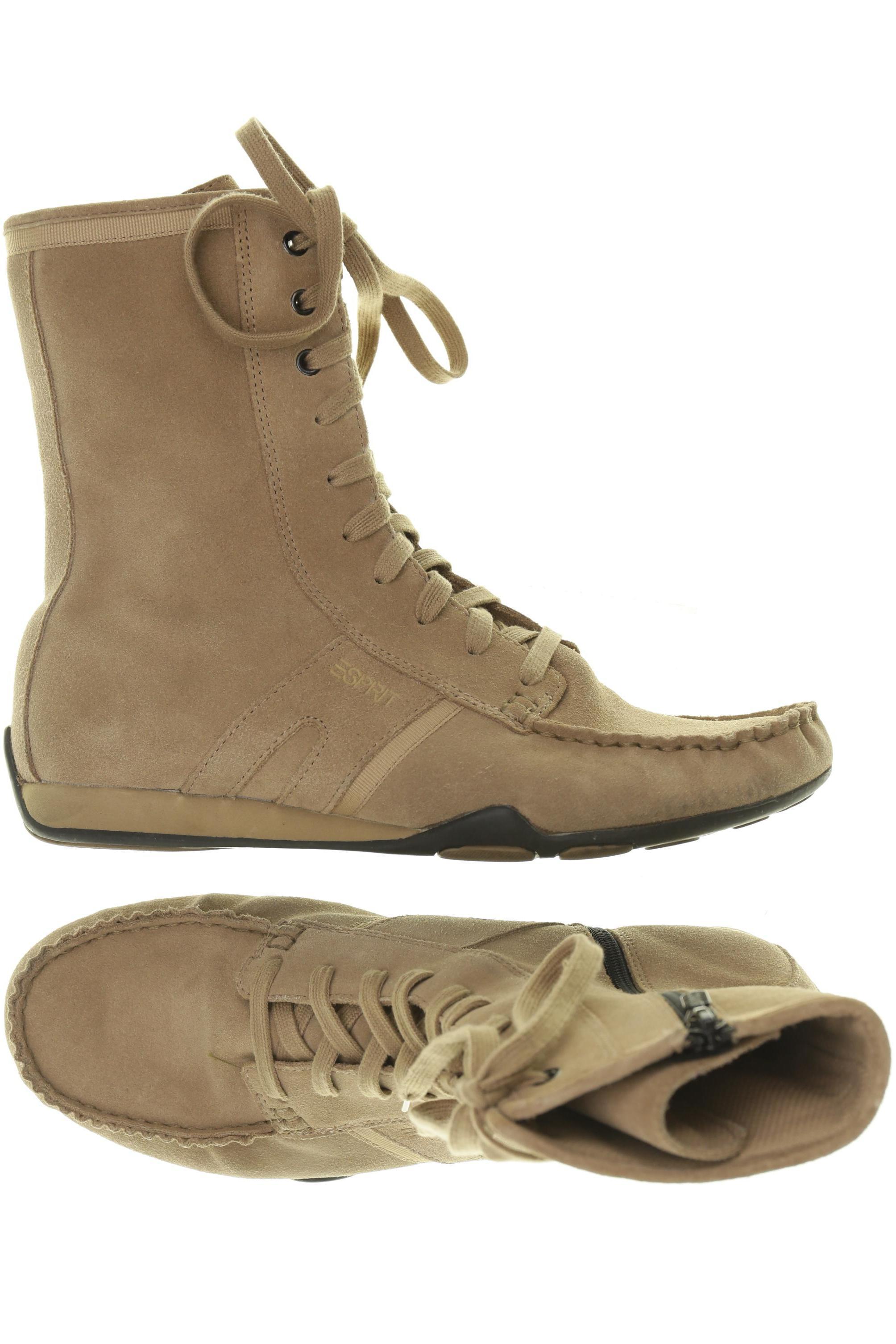 

Esprit Damen Stiefelette, beige, Gr. 41