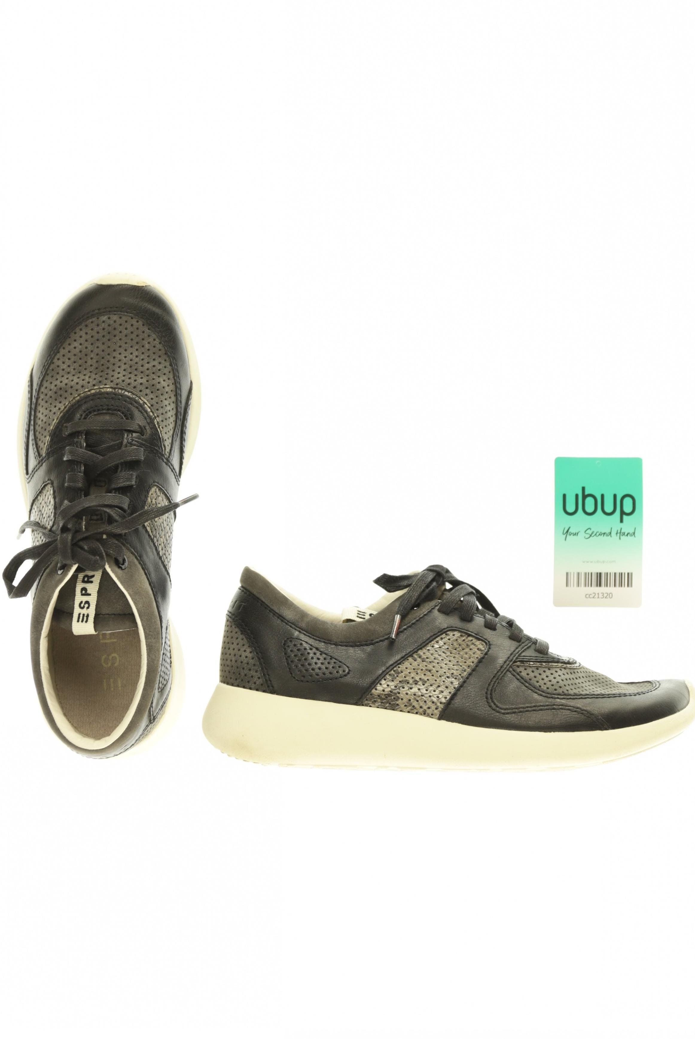 

Esprit Damen Sneakers, schwarz, Gr. 38