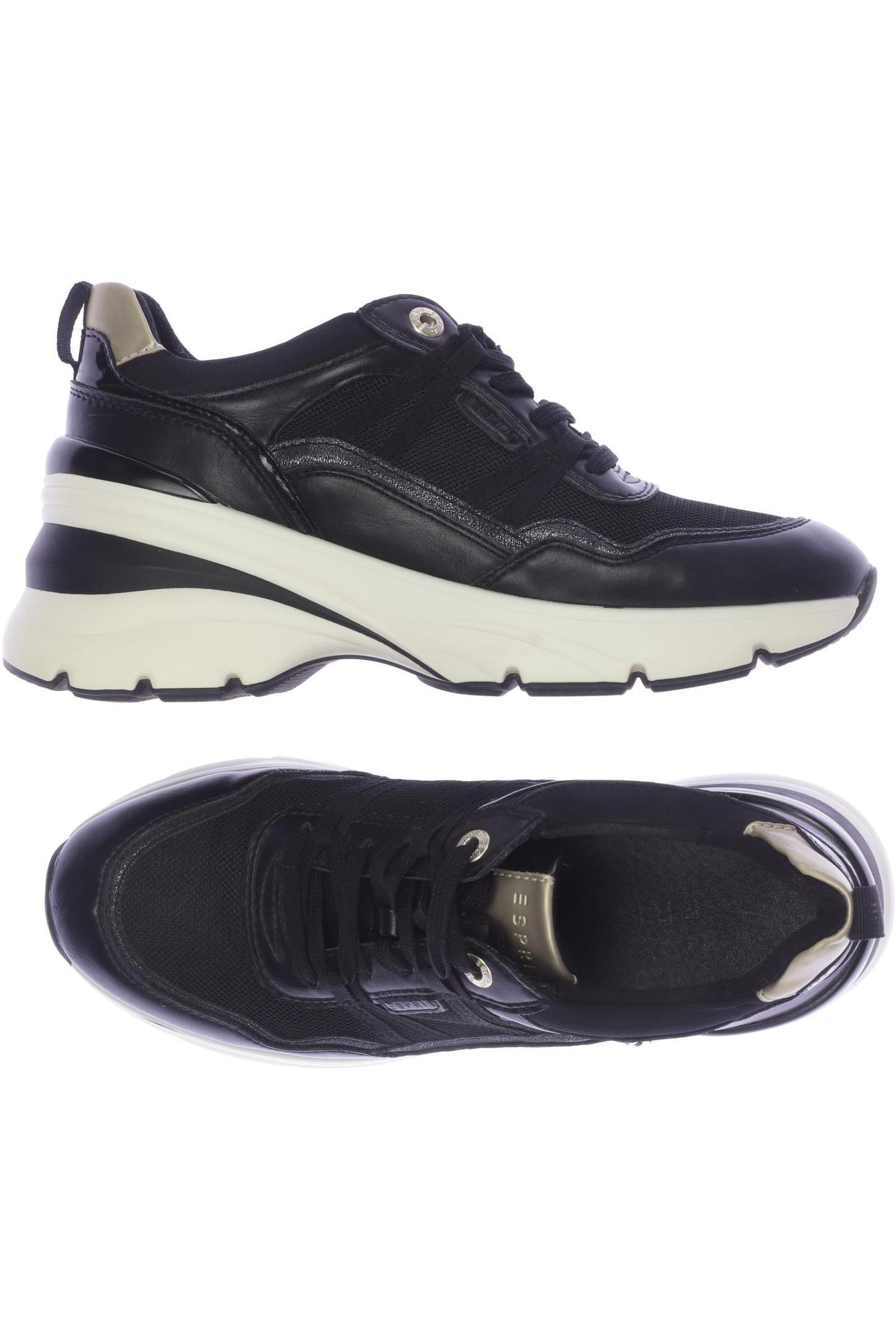 

Esprit Damen Sneakers, schwarz, Gr. 39
