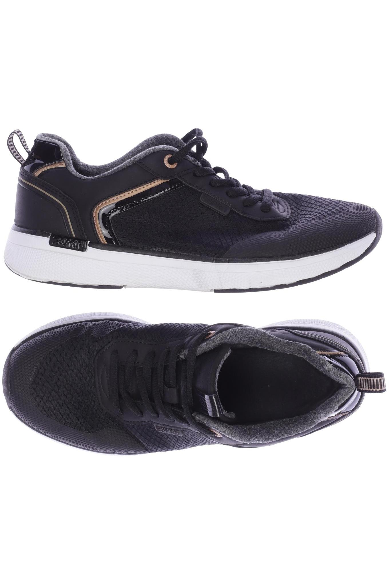 

Esprit Damen Sneakers, schwarz, Gr. 38
