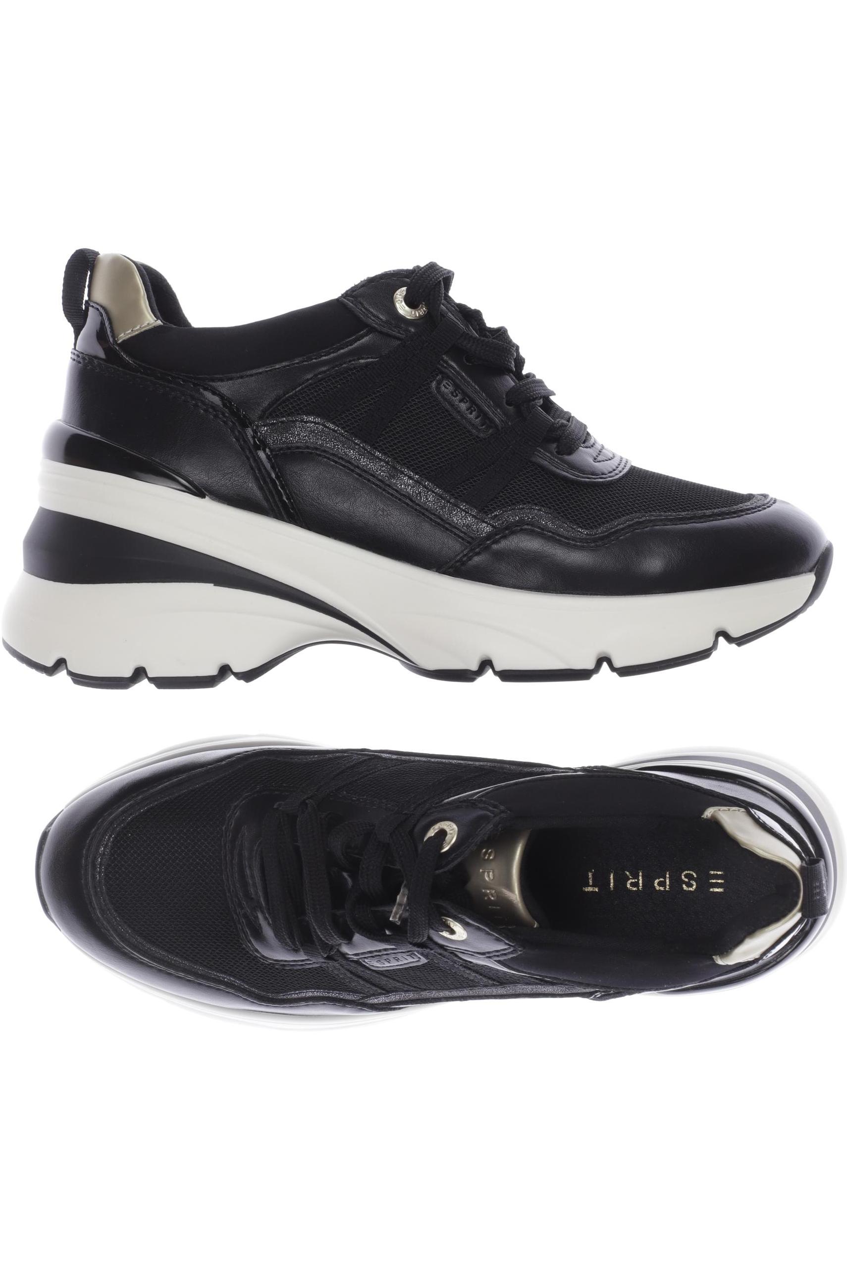 

Esprit Damen Sneakers, schwarz, Gr. 38