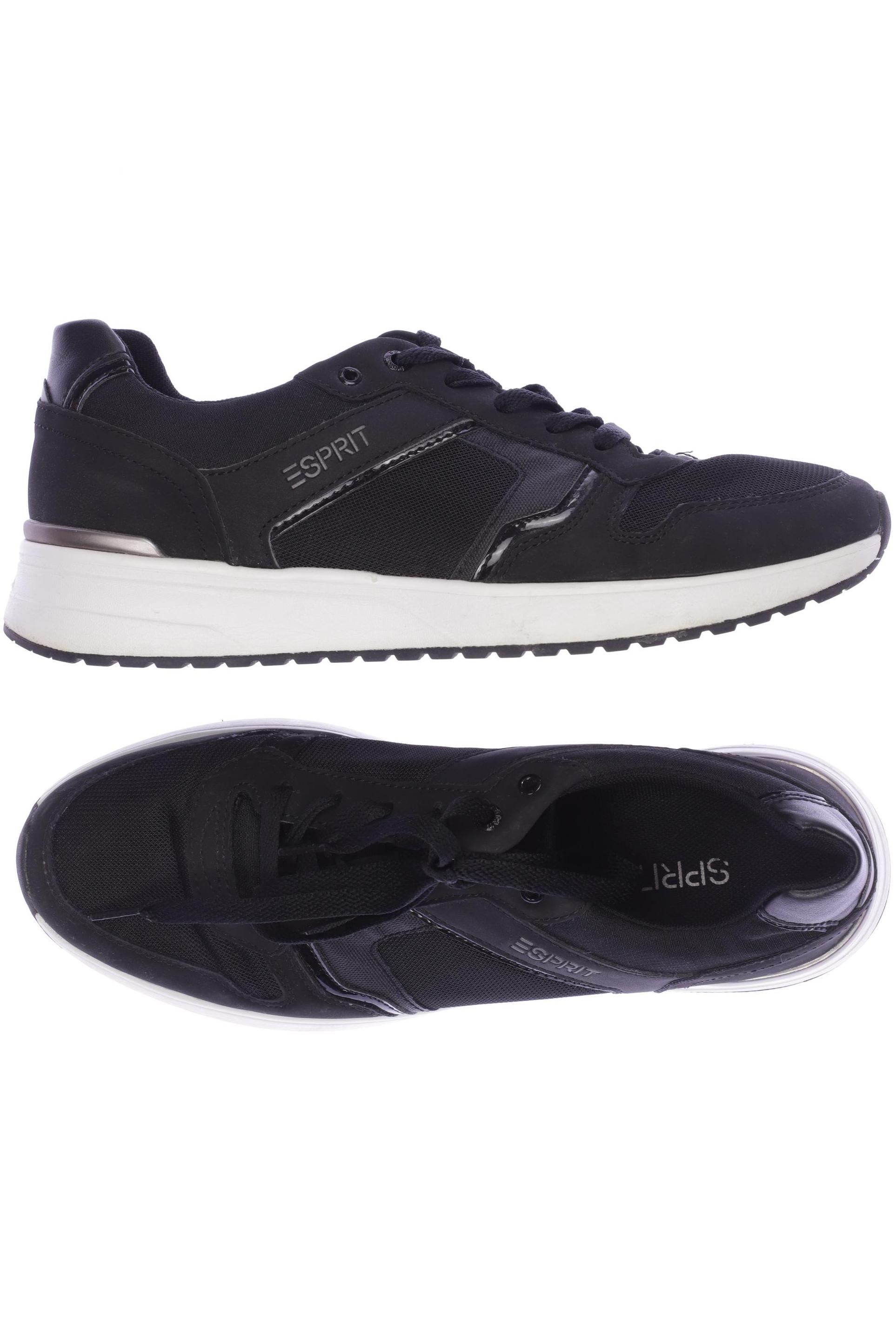 

Esprit Damen Sneakers, schwarz, Gr. 42
