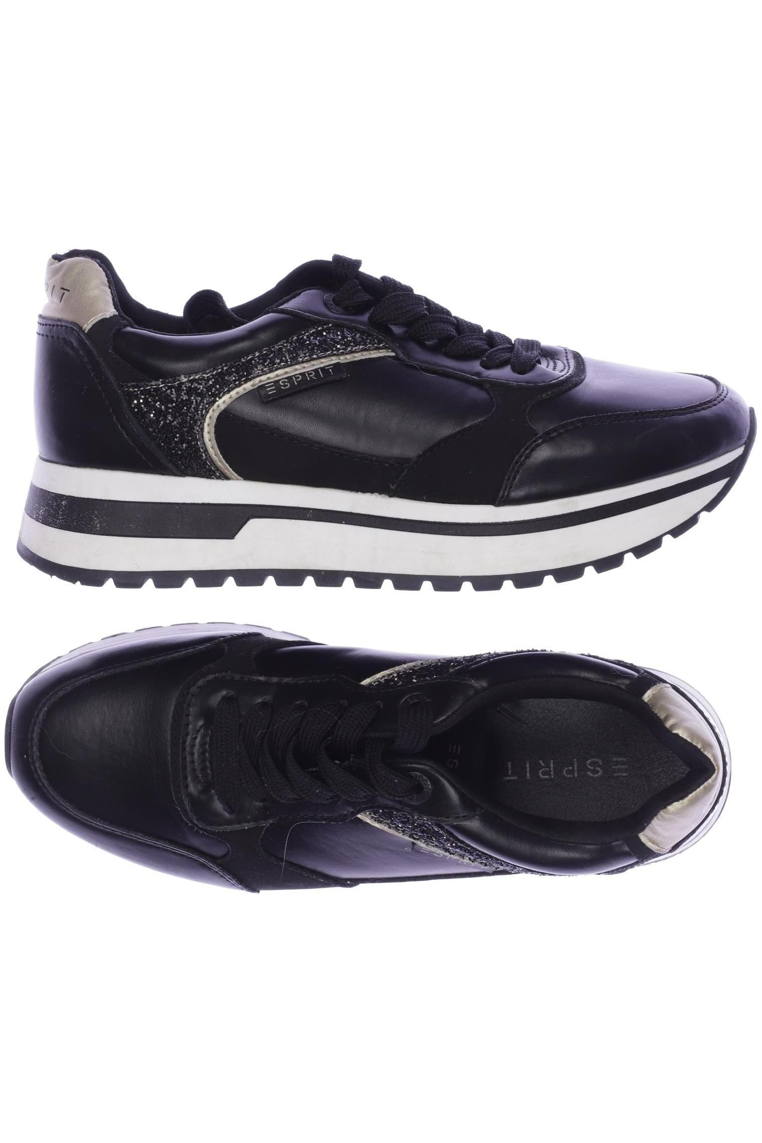 

Esprit Damen Sneakers, schwarz, Gr. 38