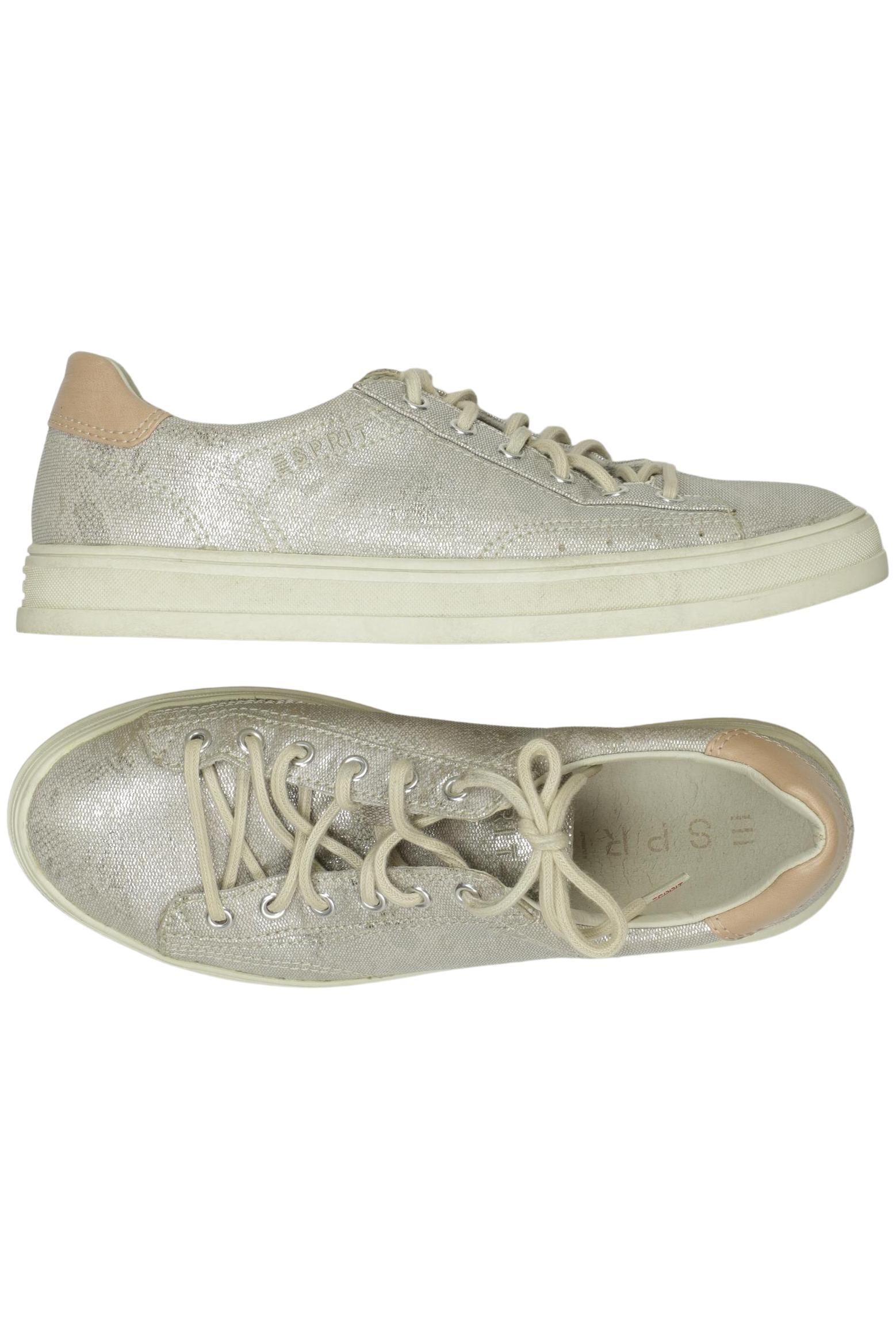 

Esprit Damen Sneakers, silber, Gr. 38