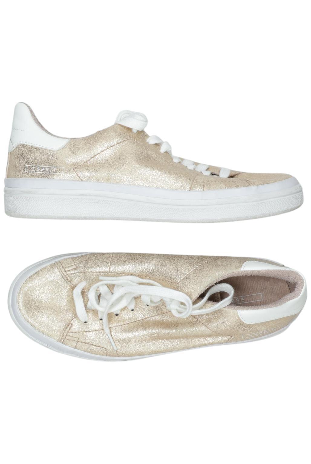 

Esprit Damen Sneakers, gold, Gr. 38