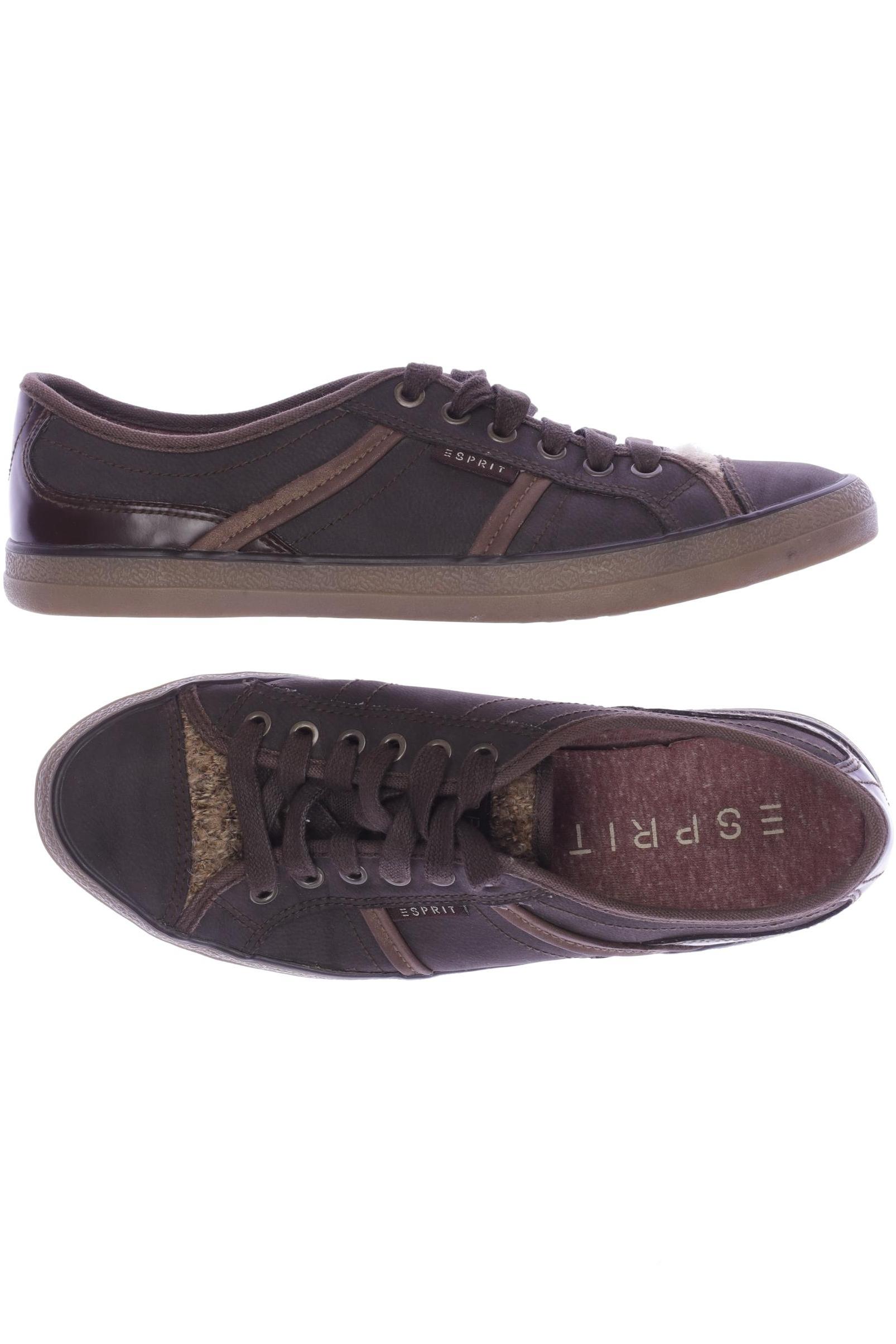 

Esprit Damen Sneakers, braun, Gr. 38