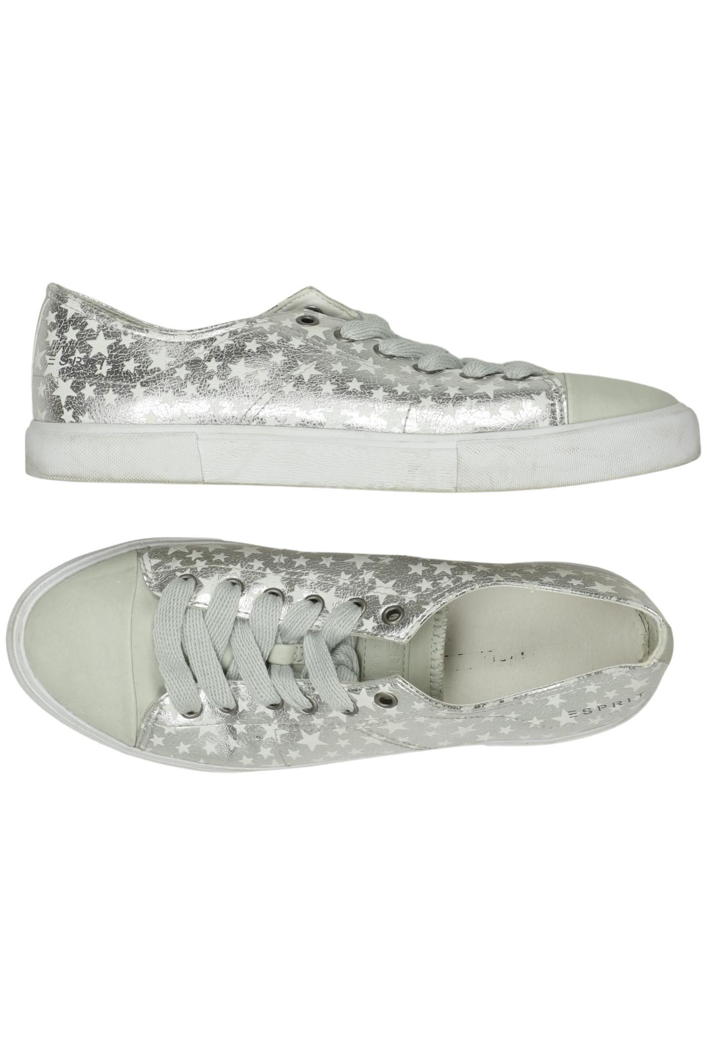

Esprit Damen Sneakers, silber, Gr. 38