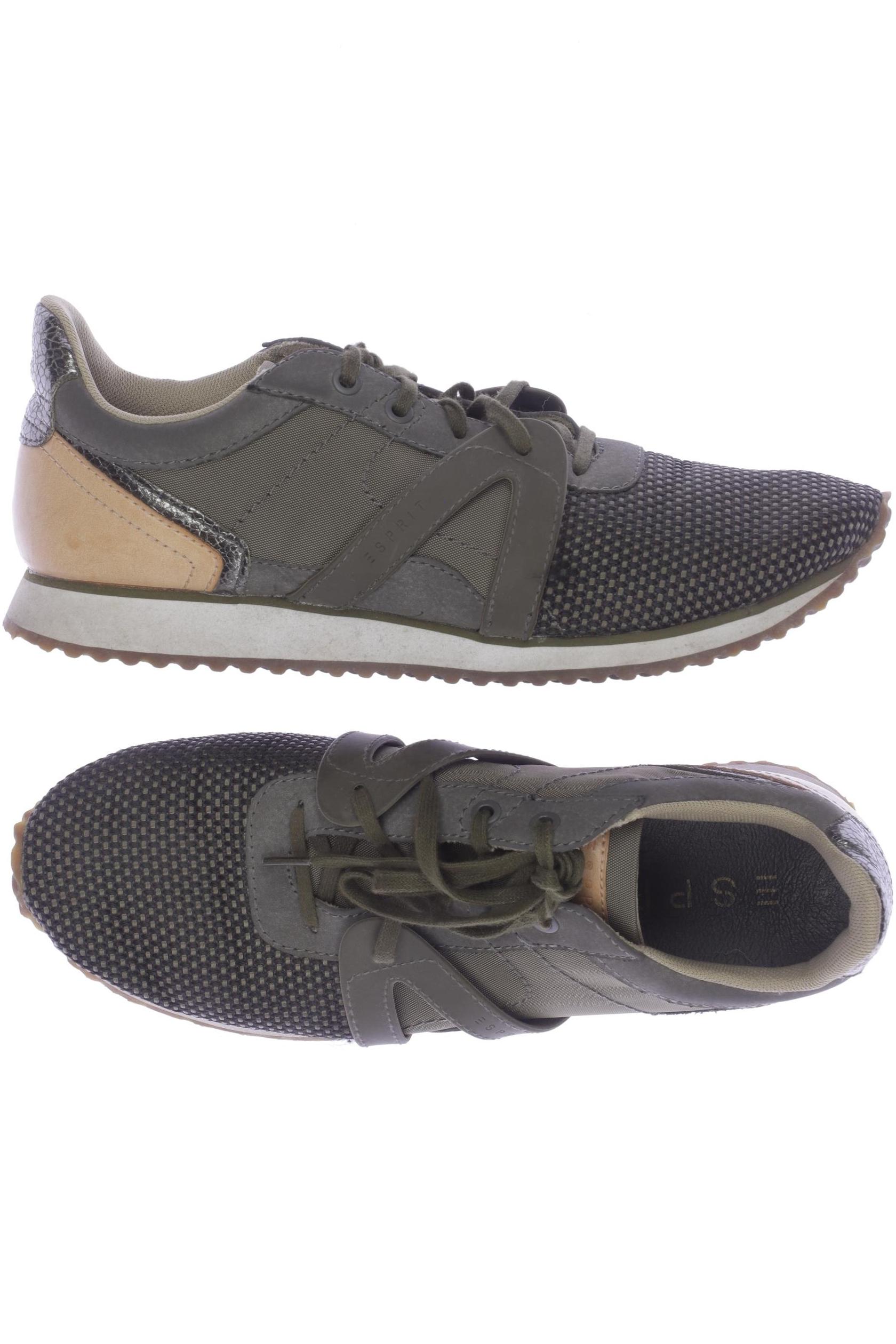 

Esprit Damen Sneakers, grün, Gr. 39