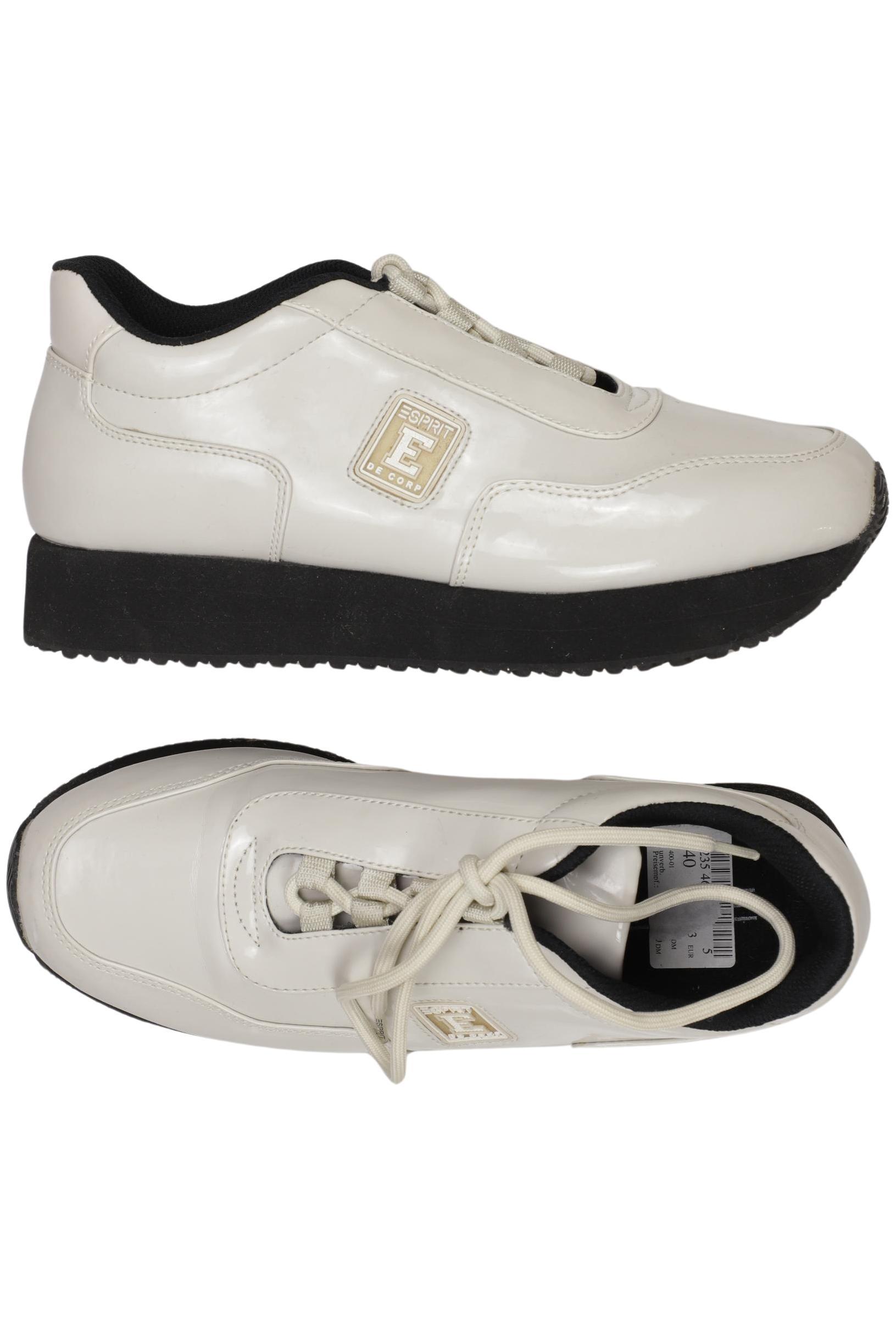 

Esprit Damen Sneakers, cremeweiß, Gr. 40