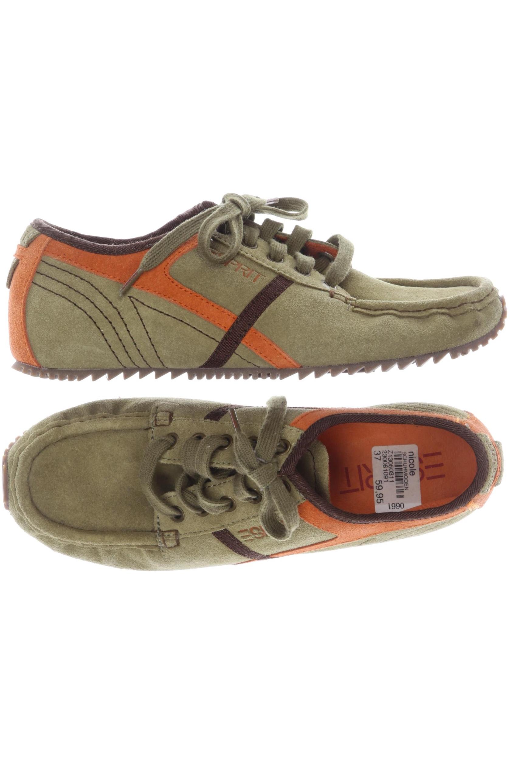 

Esprit Damen Sneakers, grün, Gr. 37