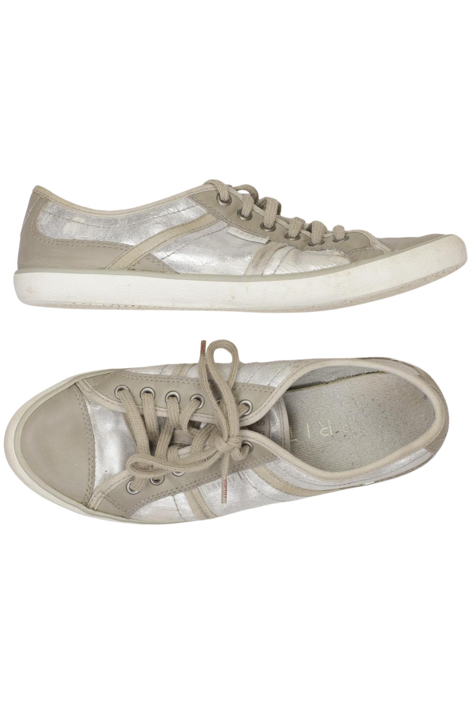 

Esprit Damen Sneakers, silber, Gr. 38