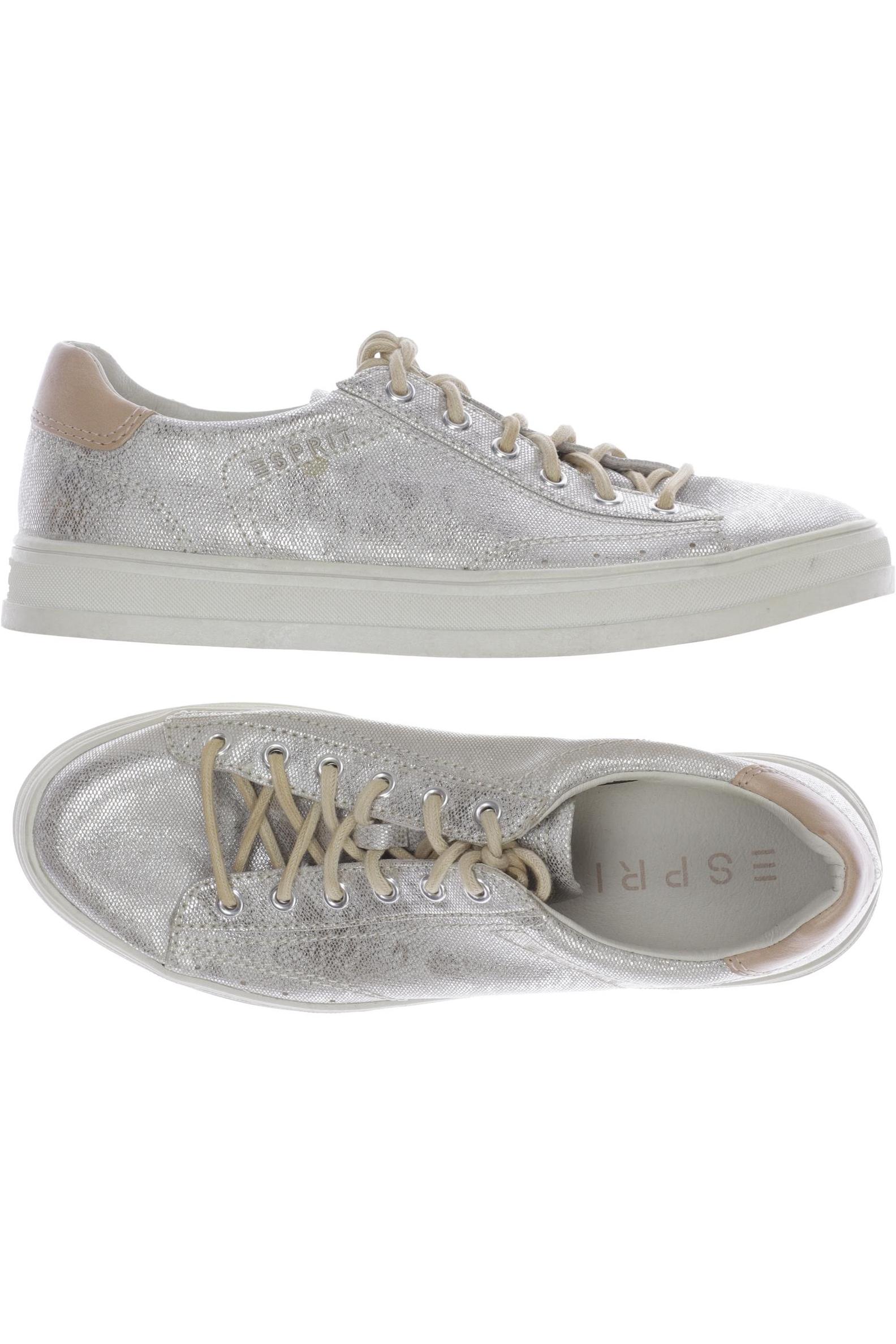 

Esprit Damen Sneakers, silber, Gr. 38