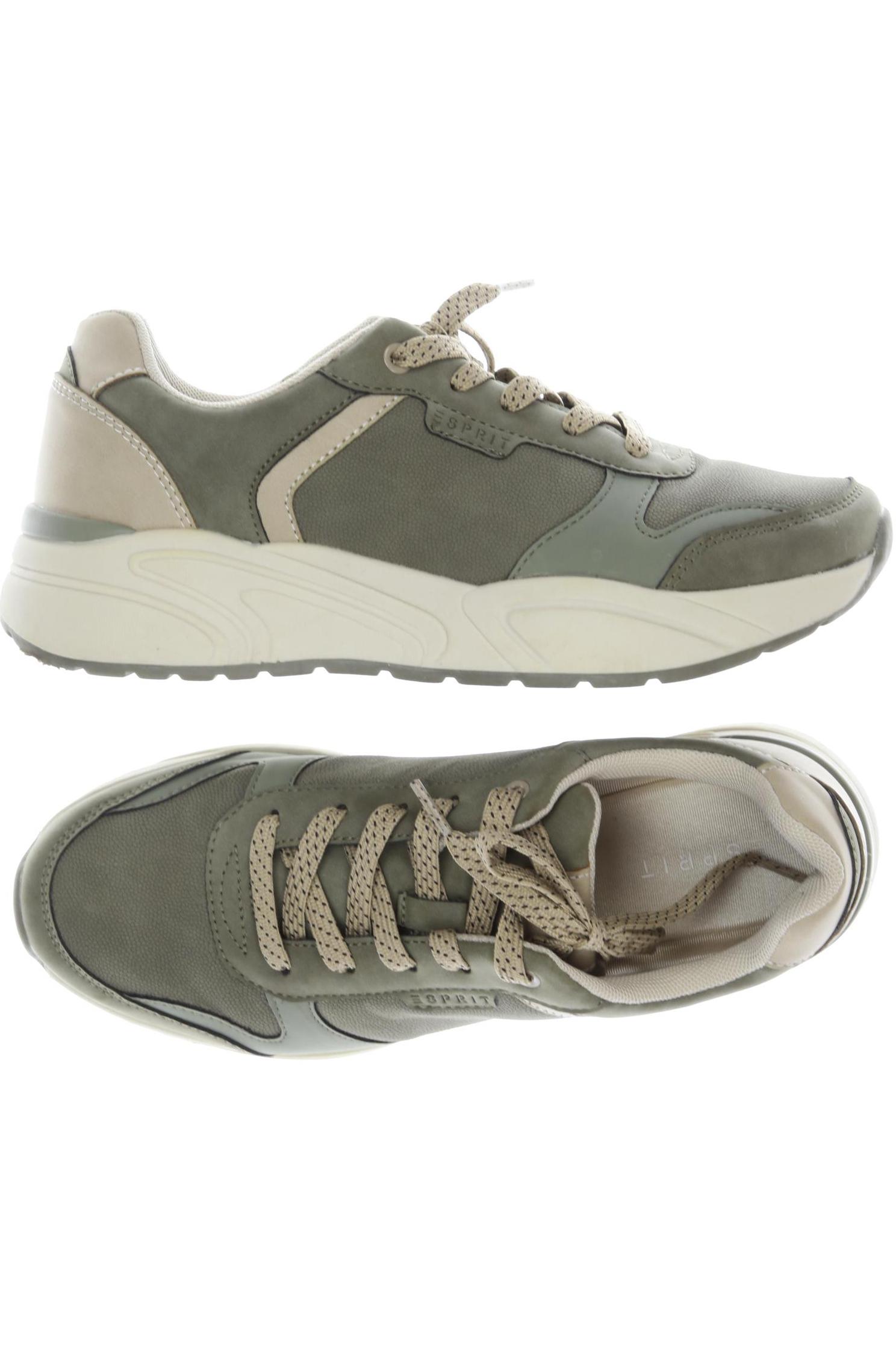 

Esprit Damen Sneakers, grün, Gr. 38