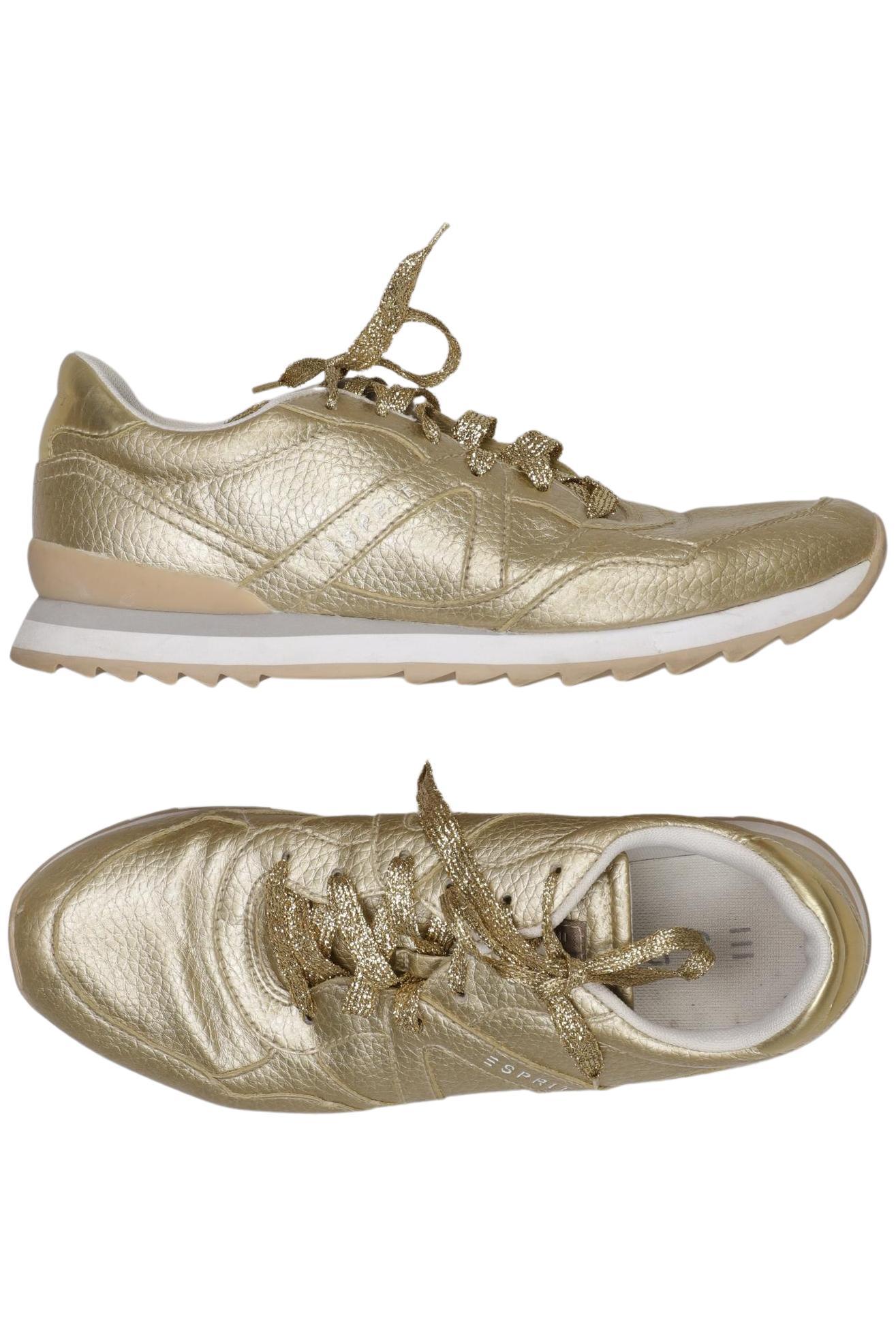 

Esprit Damen Sneakers, gold, Gr. 39