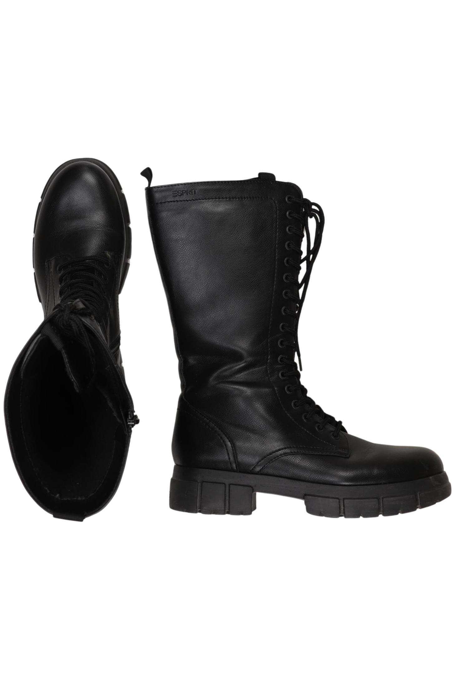 

Esprit Damen Stiefel, schwarz, Gr. 41