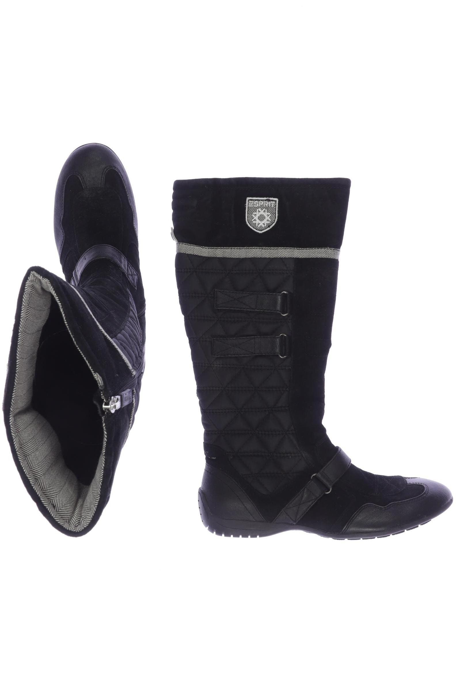 

Esprit Damen Stiefel, schwarz, Gr. 39