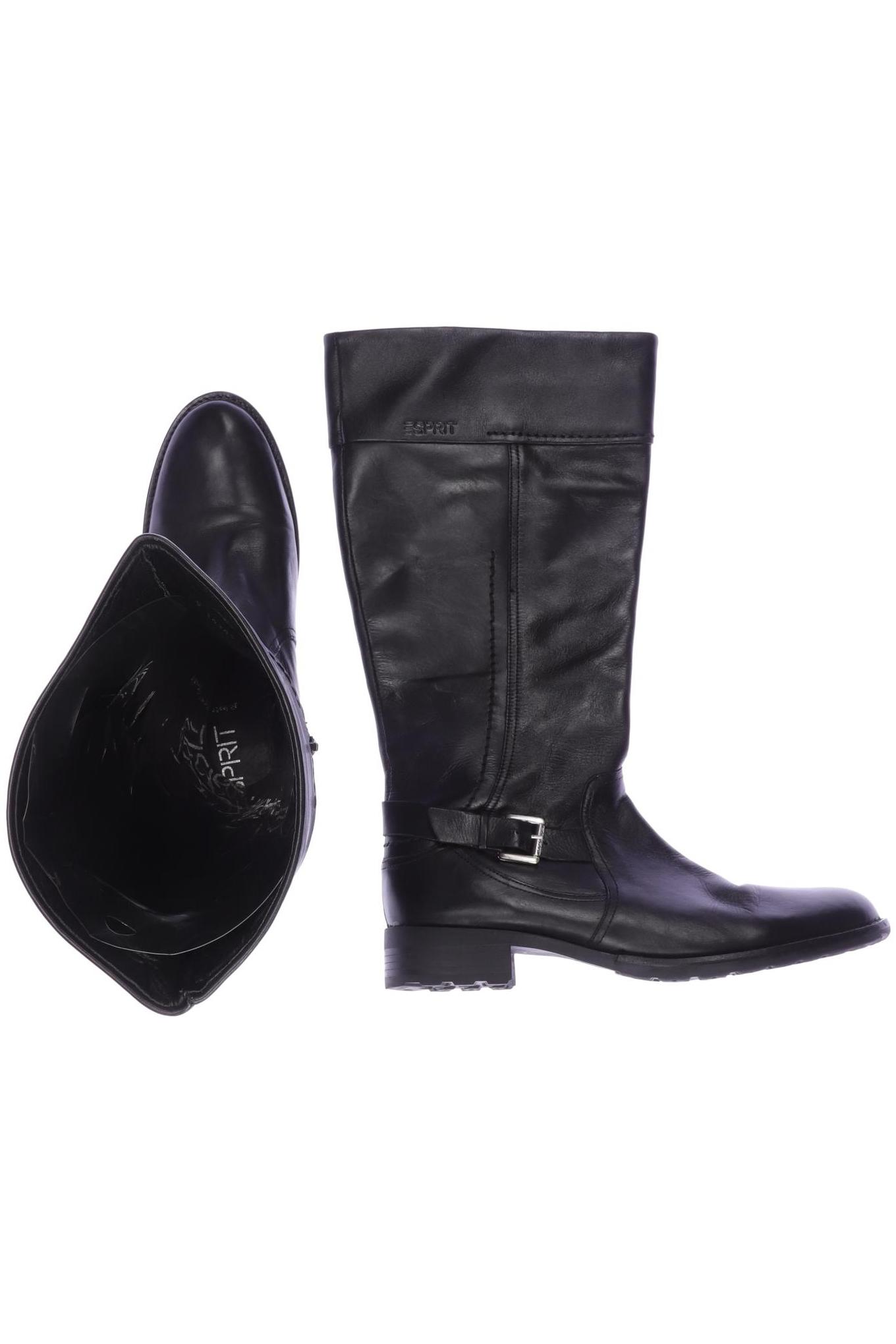 

Esprit Damen Stiefel, schwarz, Gr. 41
