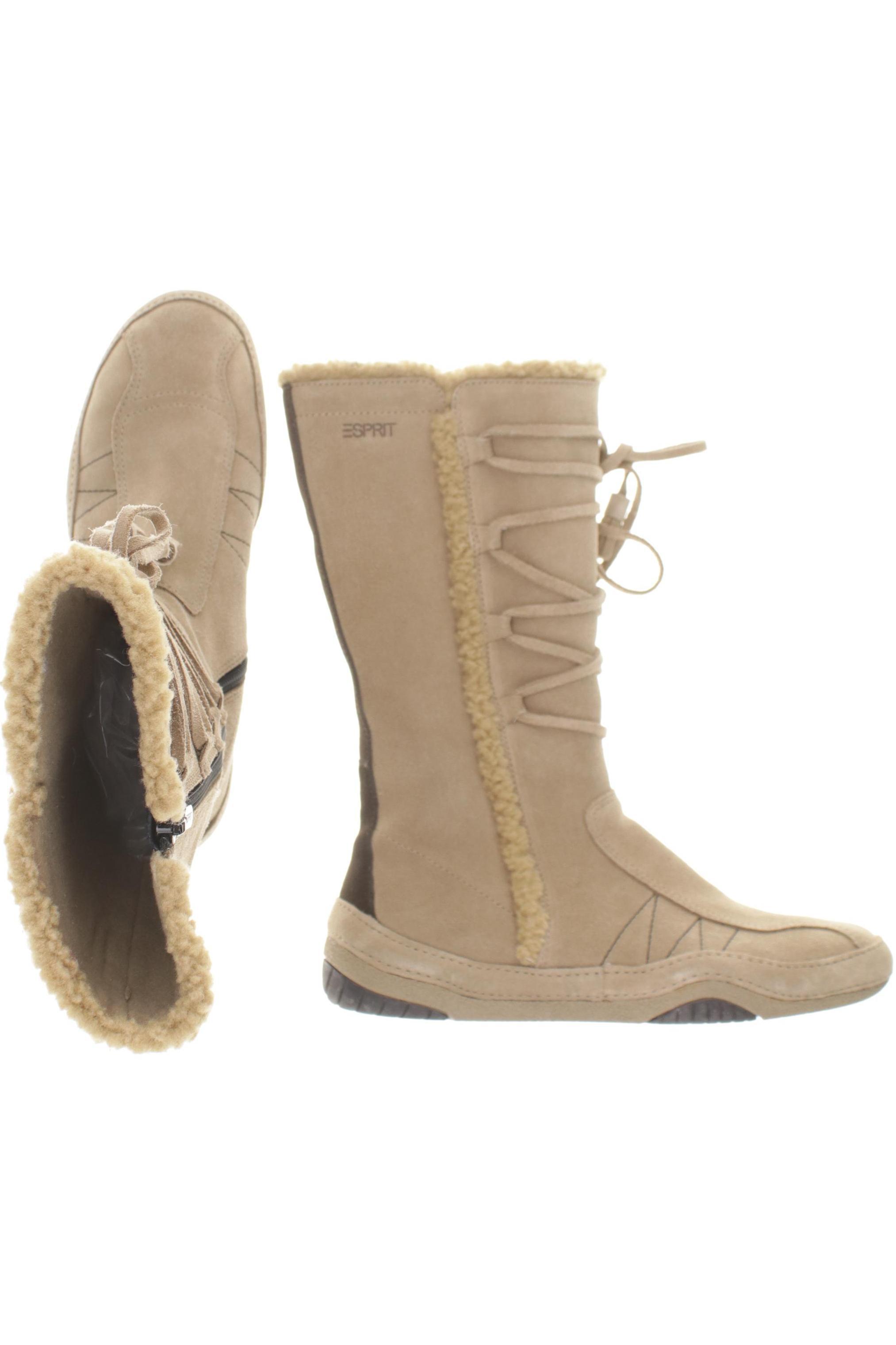 

Esprit Damen Stiefel, beige, Gr. 38