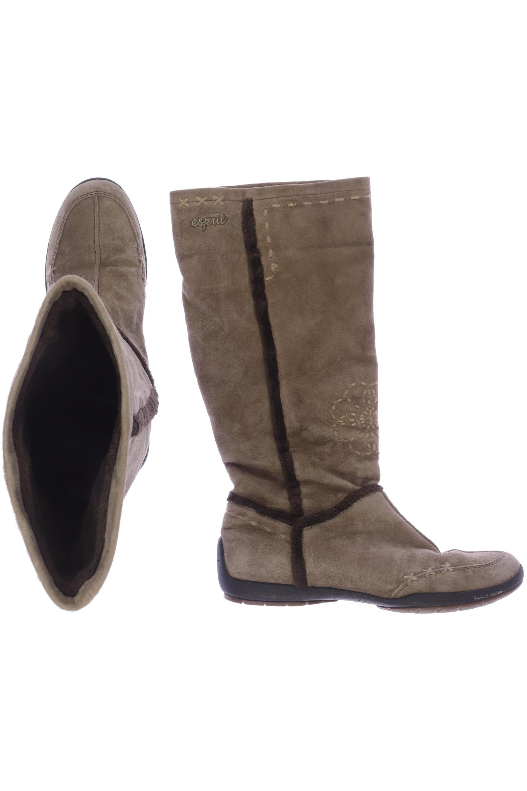 

Esprit Damen Stiefel, beige, Gr. 38