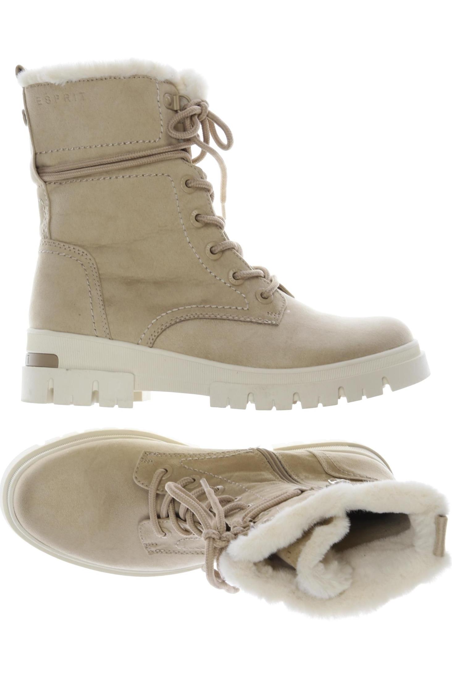 

Esprit Damen Stiefel, beige, Gr. 38