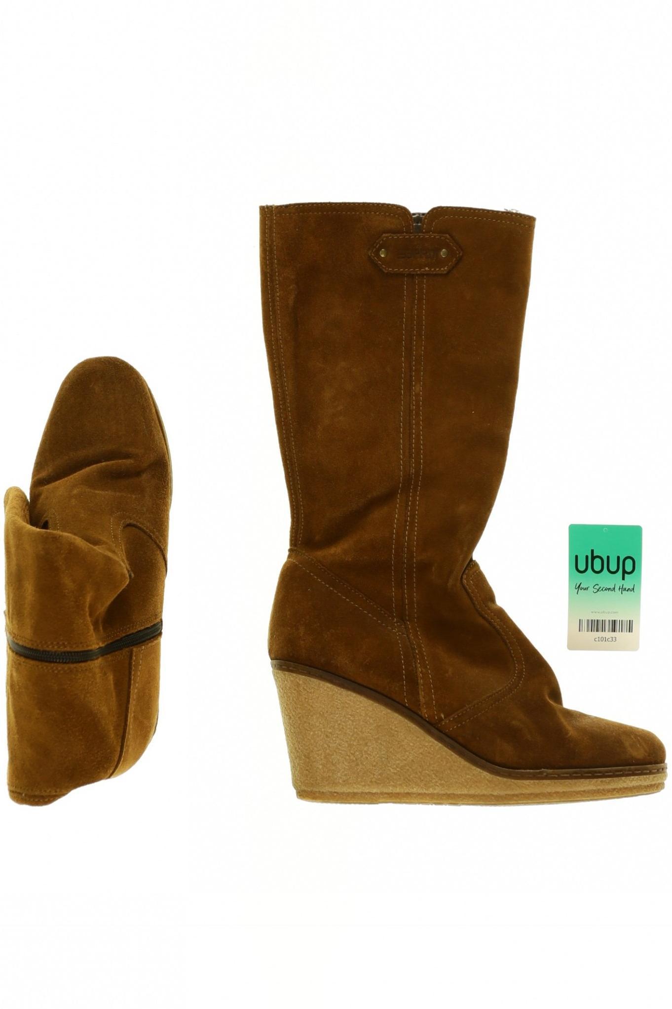 

Esprit Damen Stiefel, braun, Gr. 42