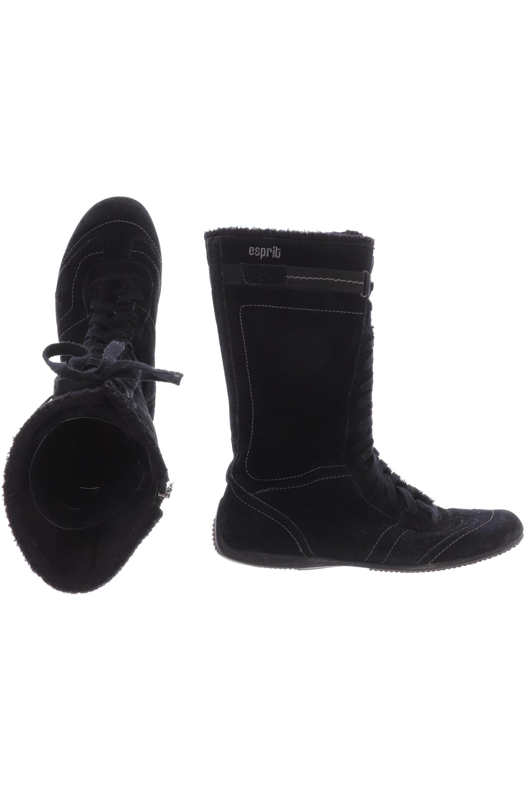 

Esprit Damen Stiefel, schwarz, Gr. 42