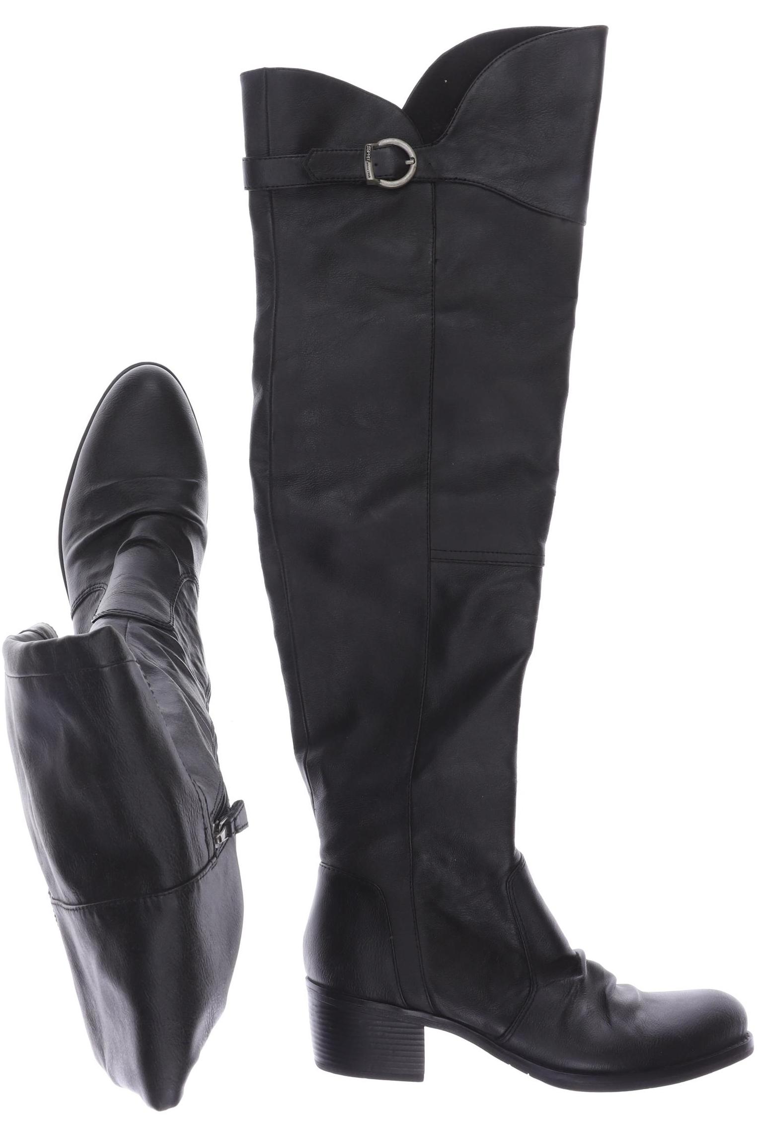 

Esprit Damen Stiefel, schwarz