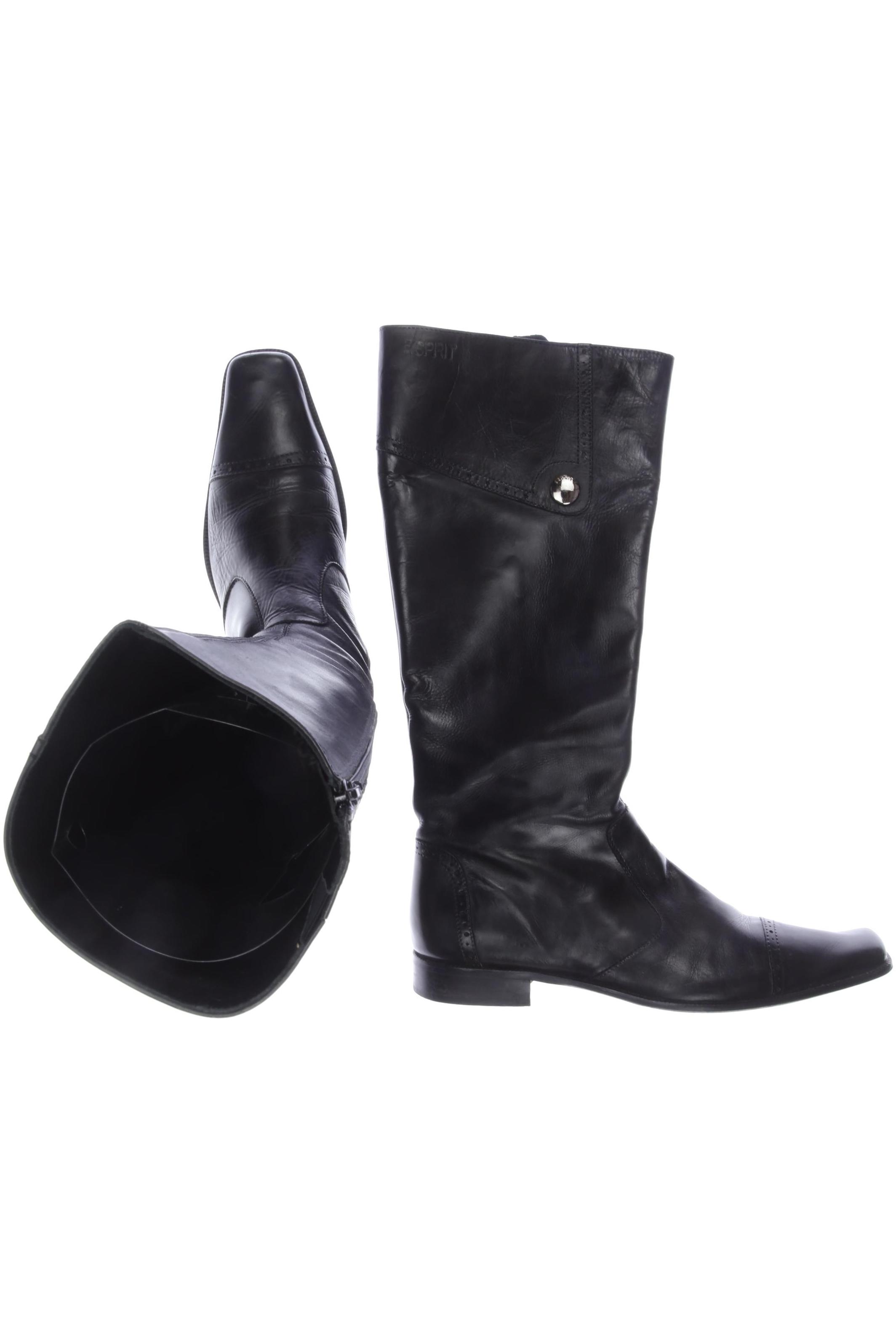 

Esprit Damen Stiefel, schwarz, Gr. 40