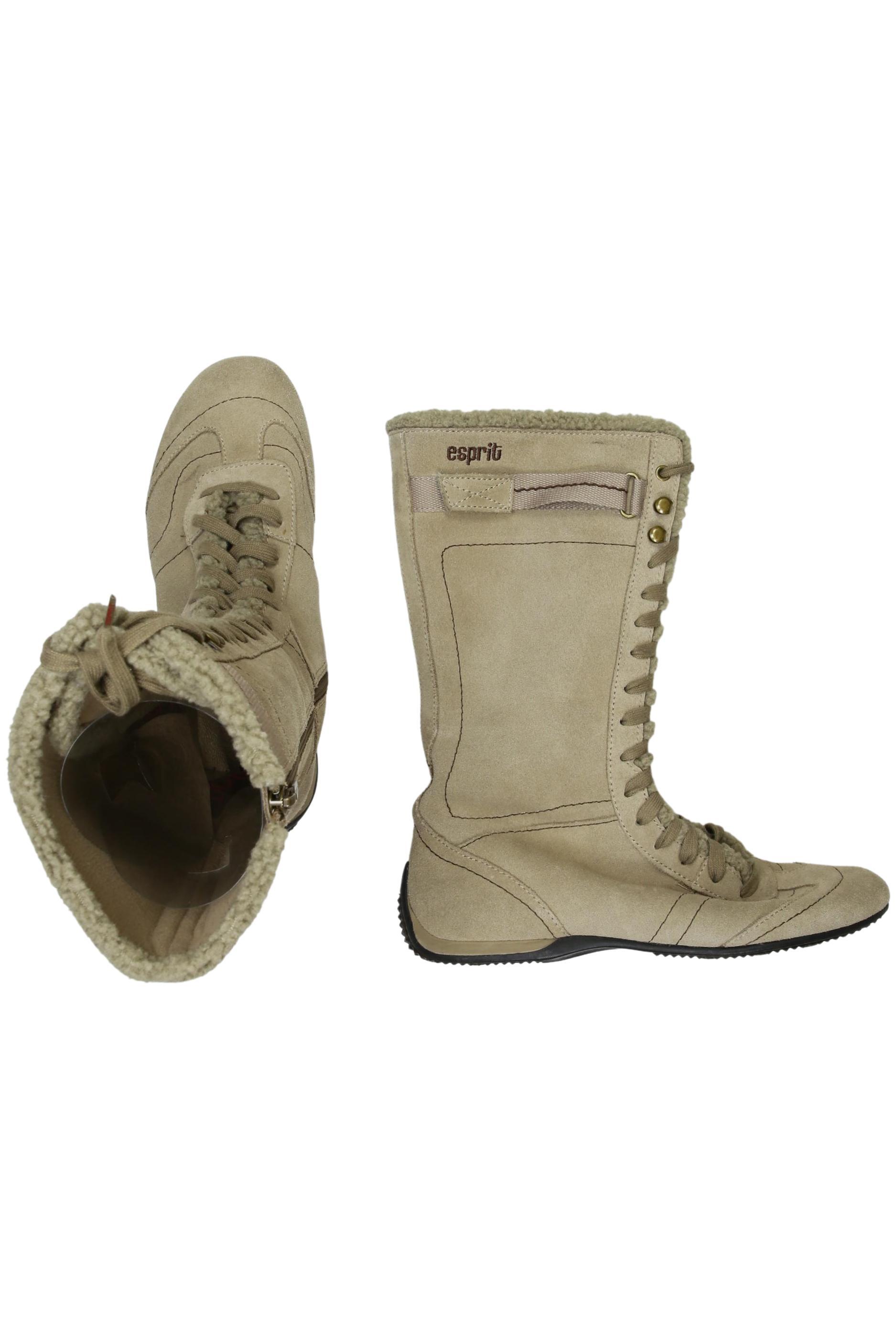 

Esprit Damen Stiefel, beige, Gr. 38
