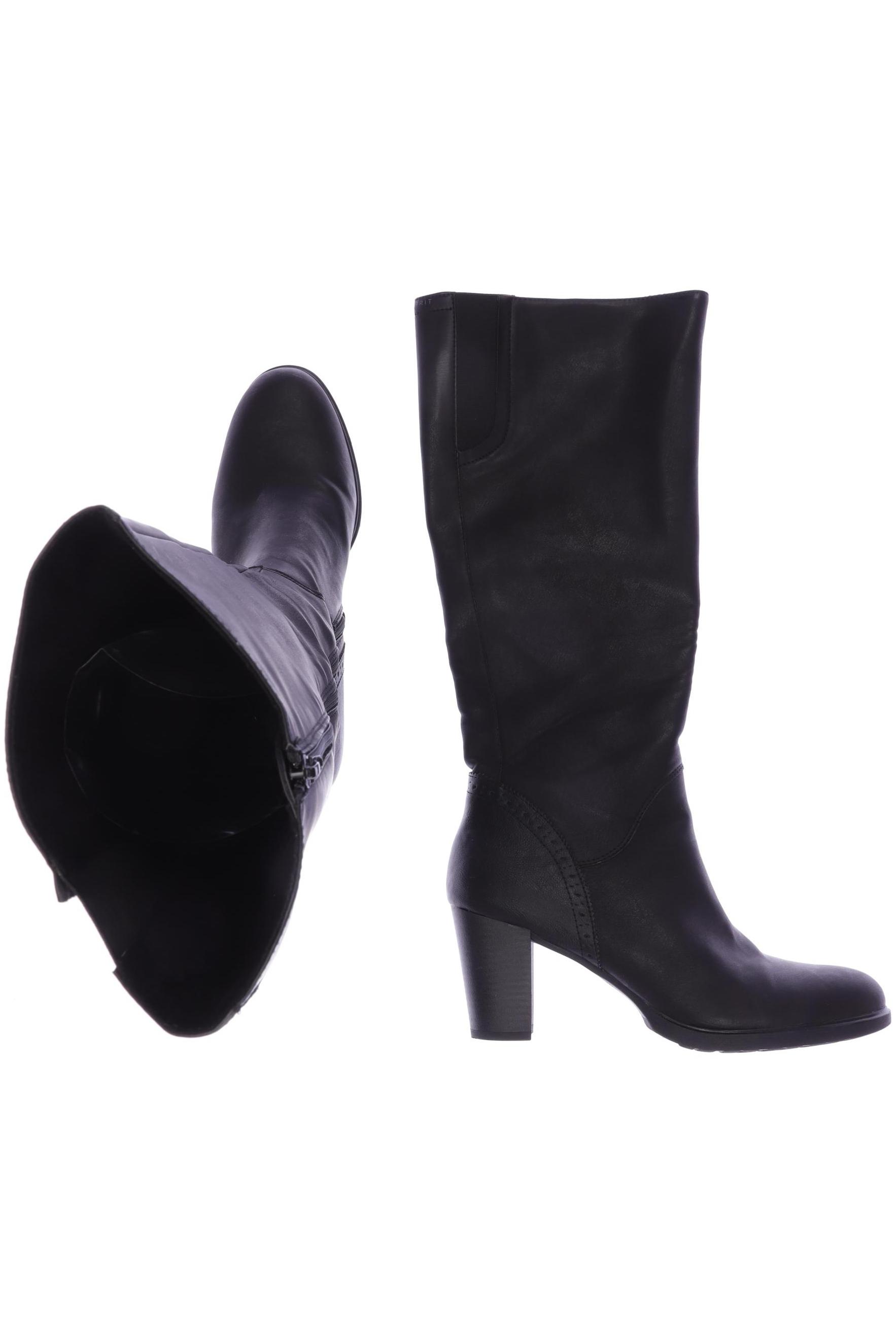 

Esprit Damen Stiefel, schwarz