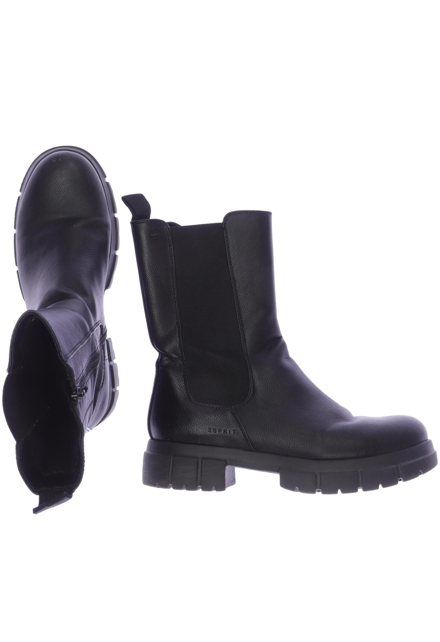

Esprit Damen Stiefel, schwarz, Gr. 40