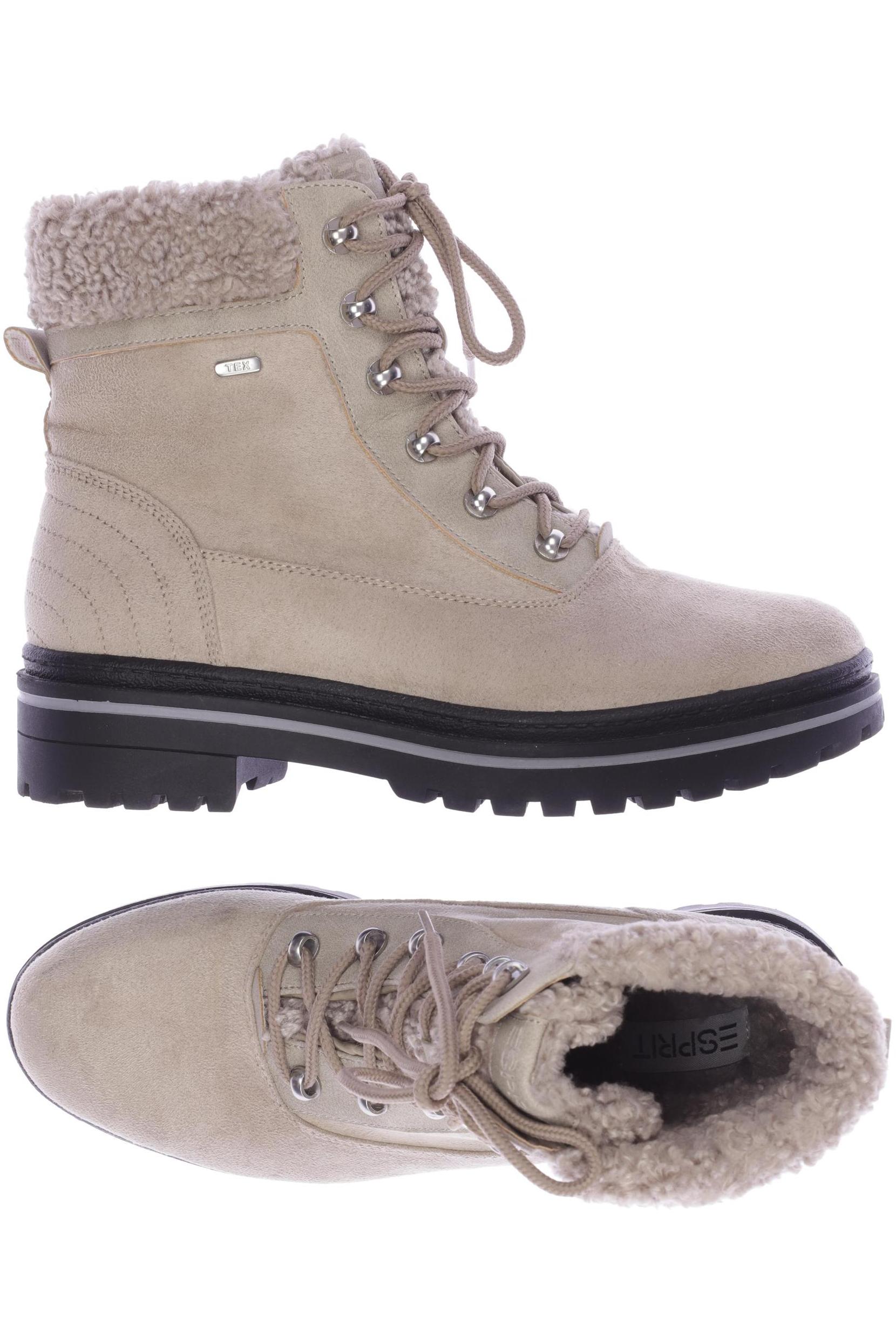 

Esprit Damen Stiefelette, beige, Gr. 40
