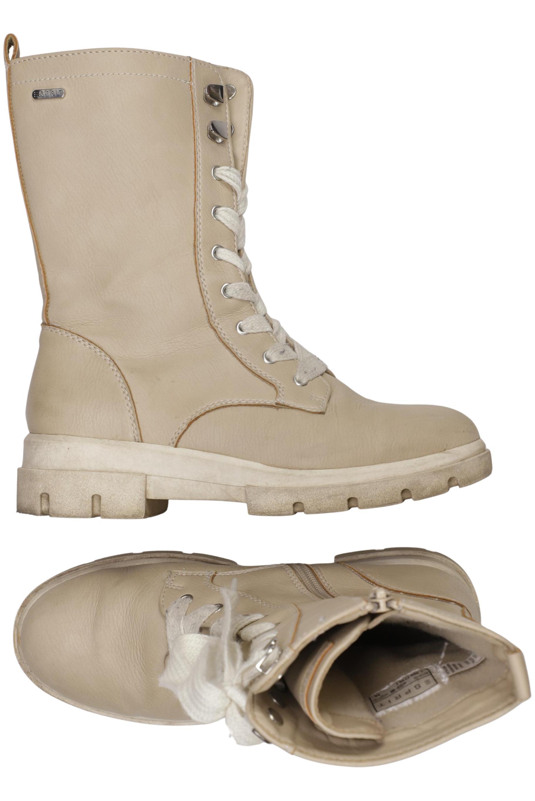 

Esprit Damen Stiefelette, beige, Gr. 34