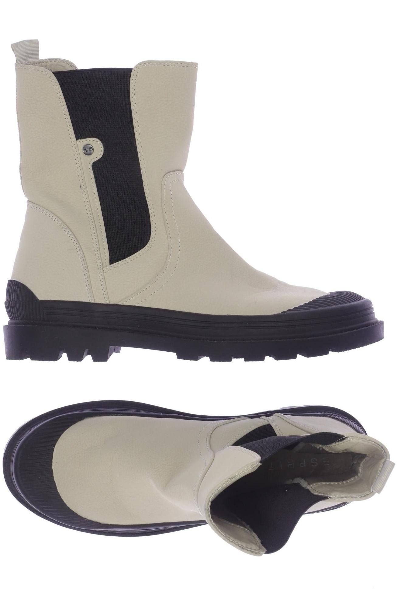 

Esprit Damen Stiefelette, cremeweiß, Gr. 39
